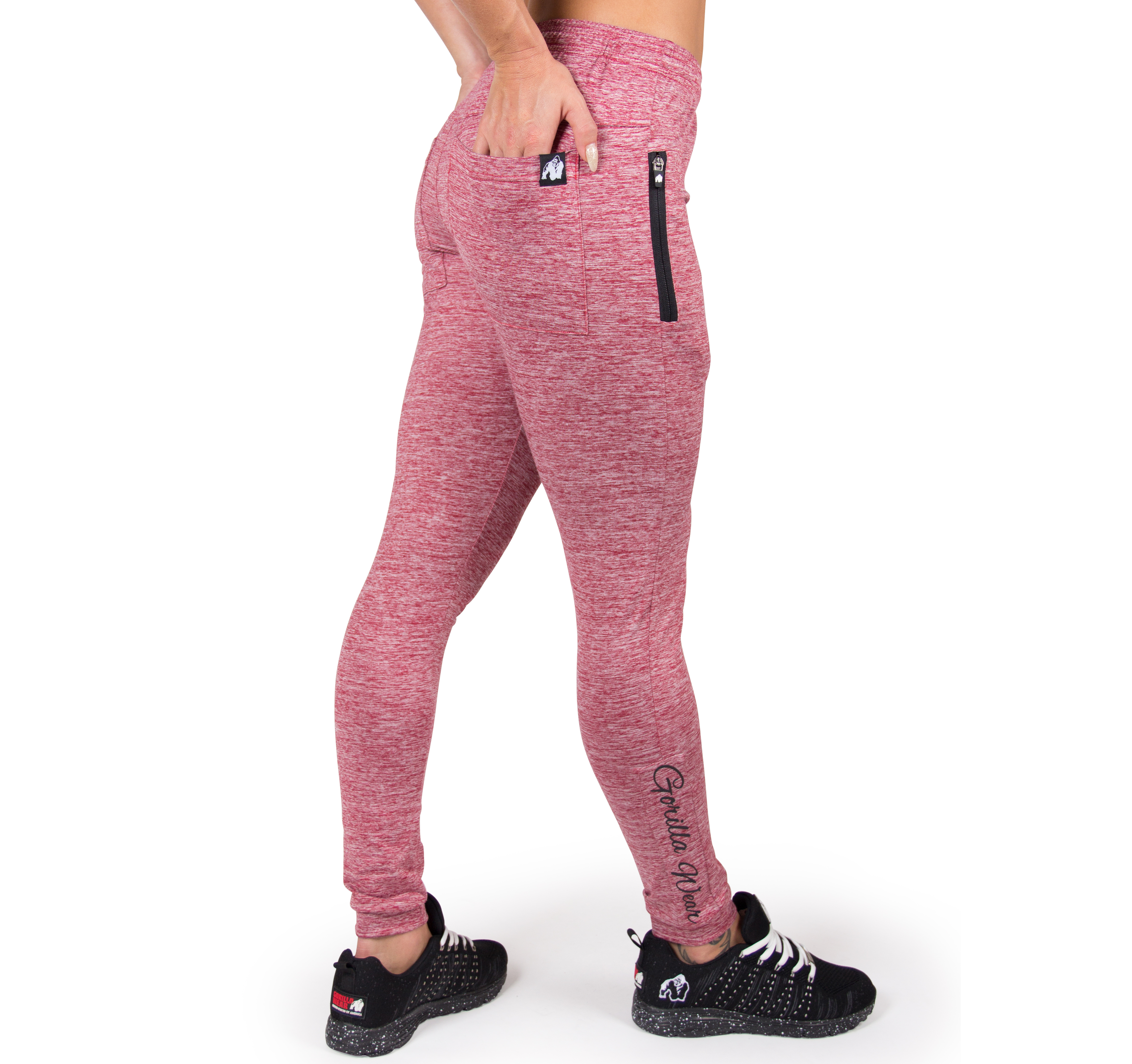 Shawnee Joggers, mixed red