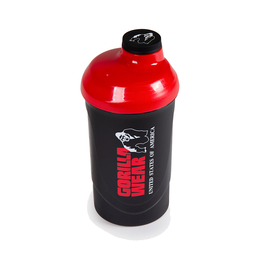 Gorilla Wear Wave Shaker 600 ml, black/red