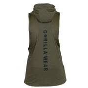 Lawrence Hooded Tank Top, army green