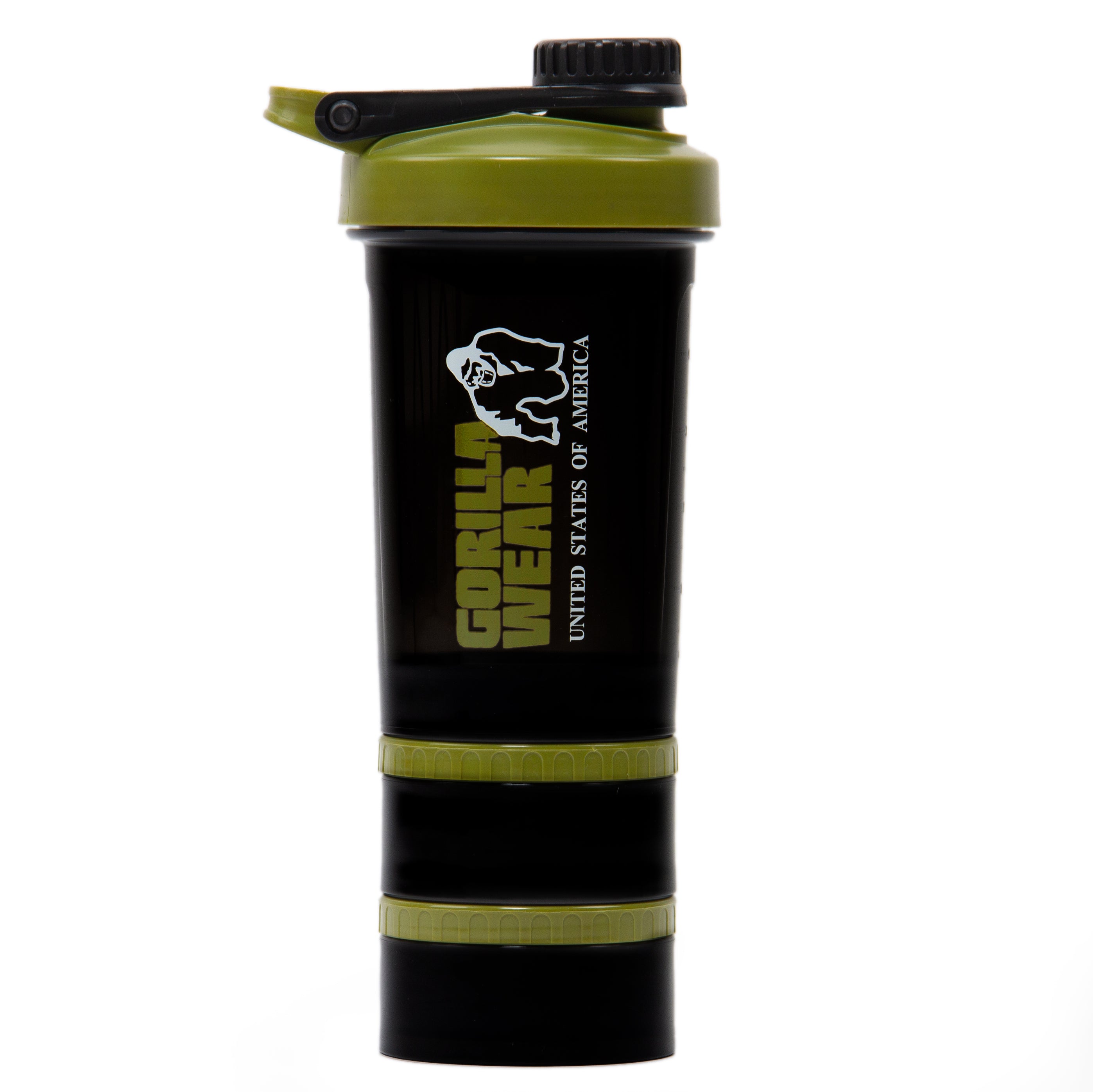 Shaker 2 Go 760 ml, black/army green