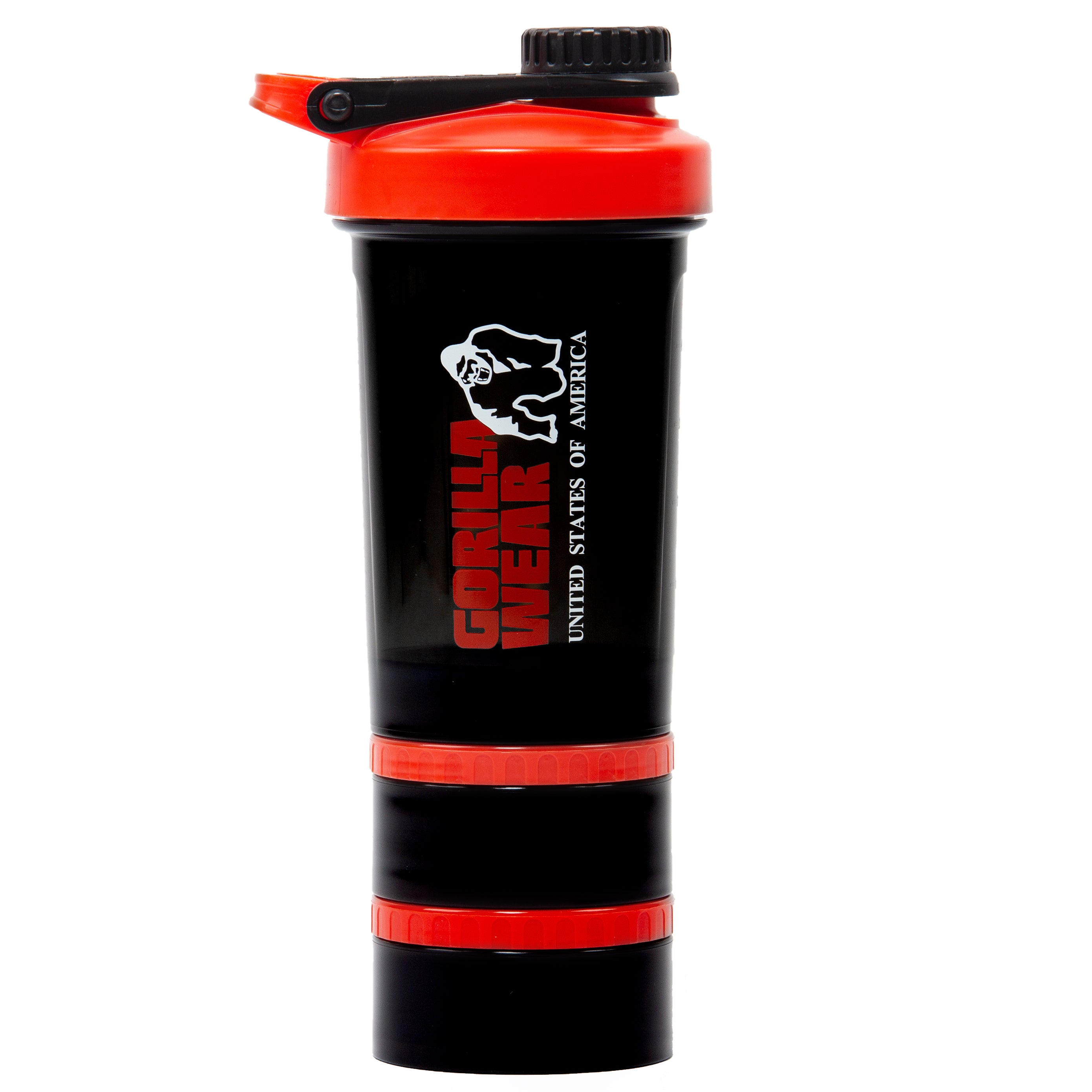 Shaker 2 Go 760 ml, black/red