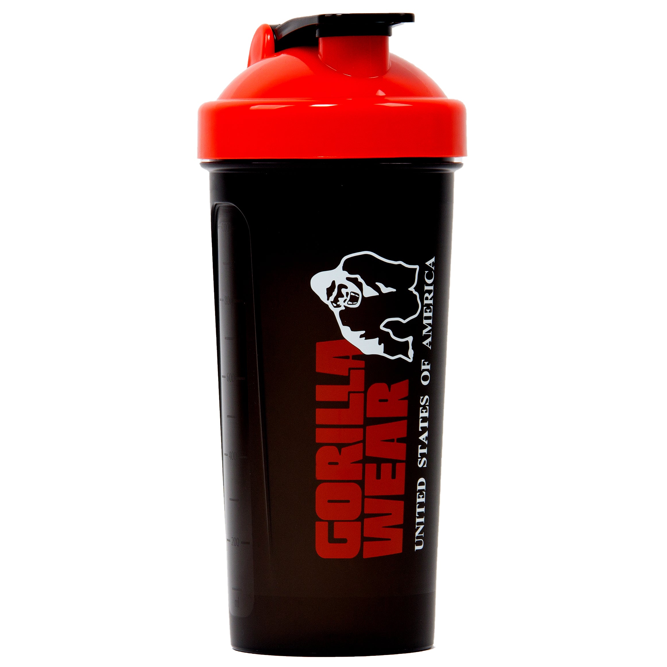 Shaker XXL 1000 ml, black/red