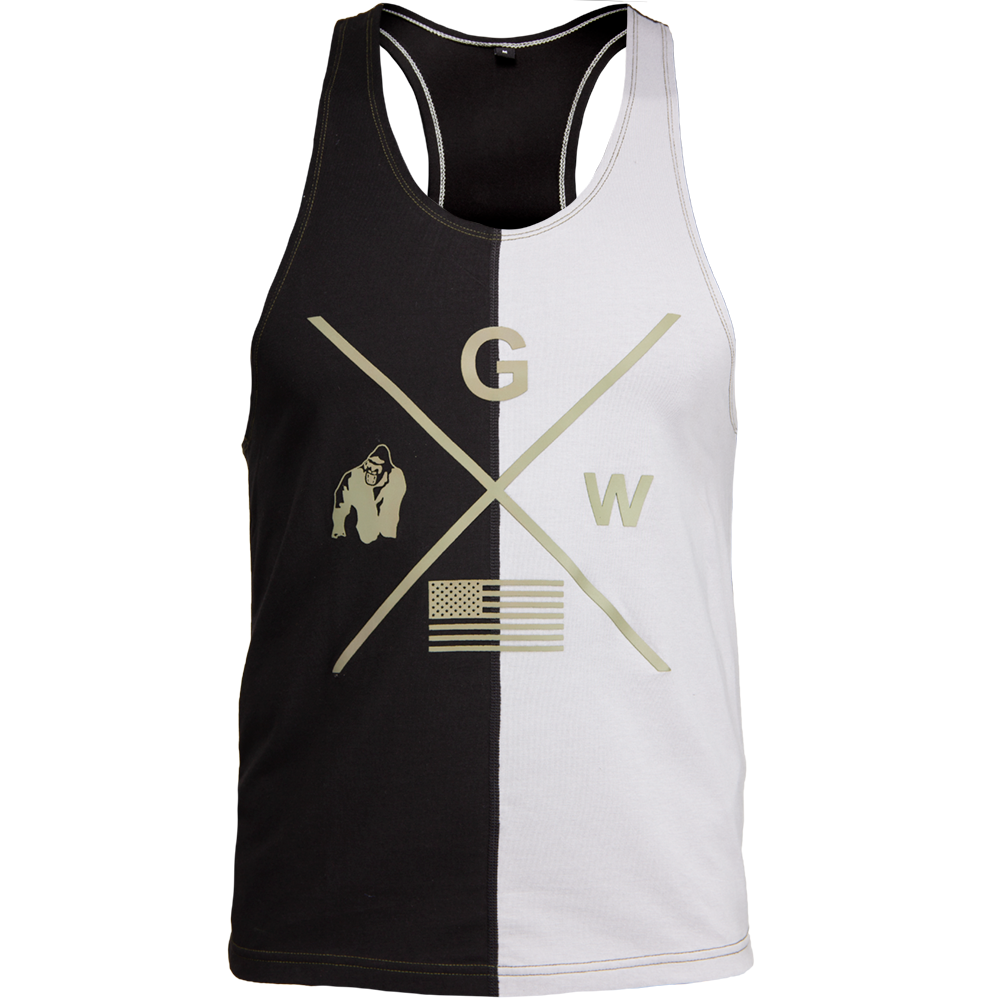 Sterling Stringer Tank Top, black/grey