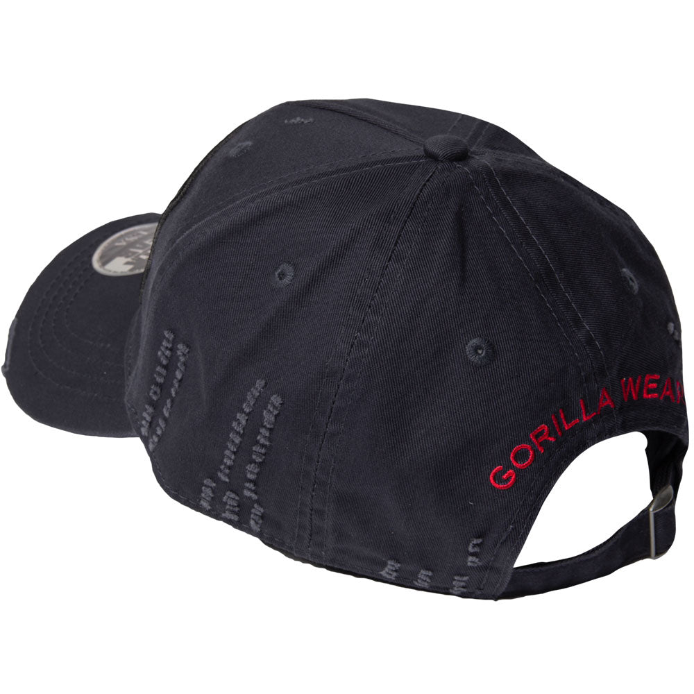 Harrison Cap, black/red