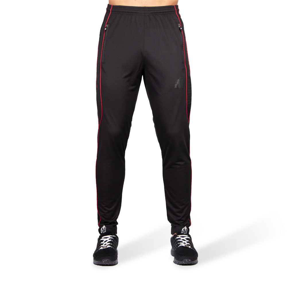 Branson Pants, black/red