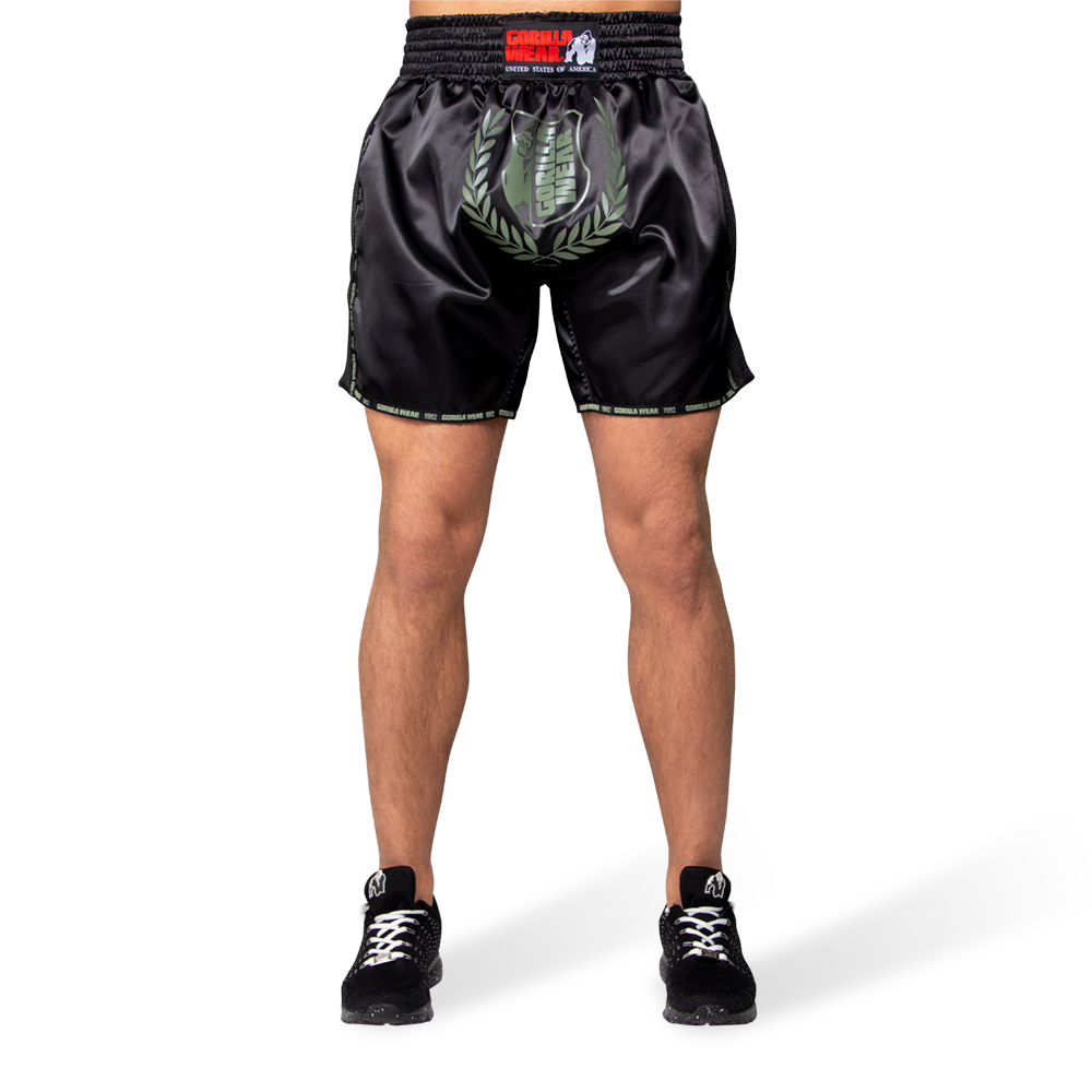 Murdo Muay Thai / Kickboxing Shorts, army green camo