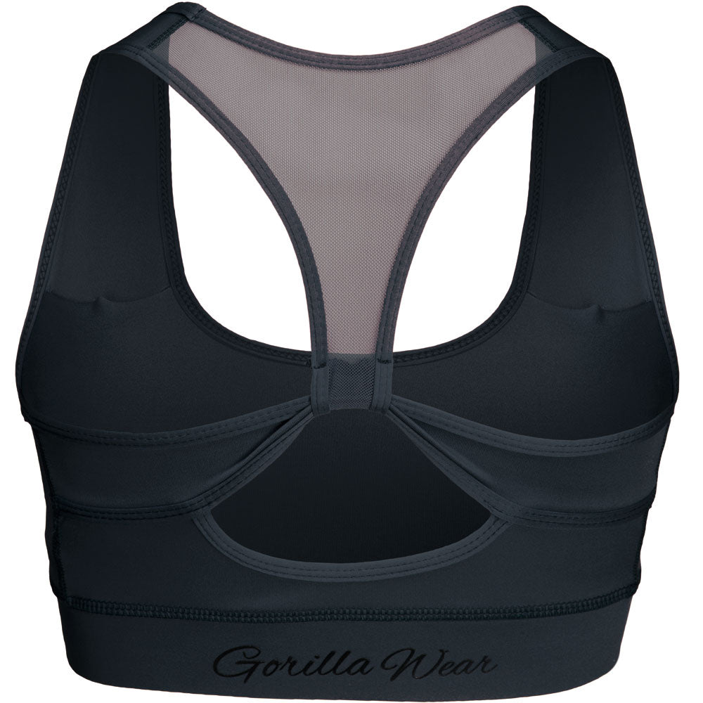 Meta Sports Bra, black