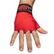 Boxing Hand Wraps, red - 2,5 m