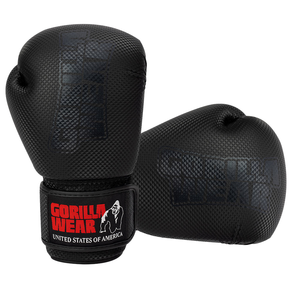 Montello Boxing Gloves, black