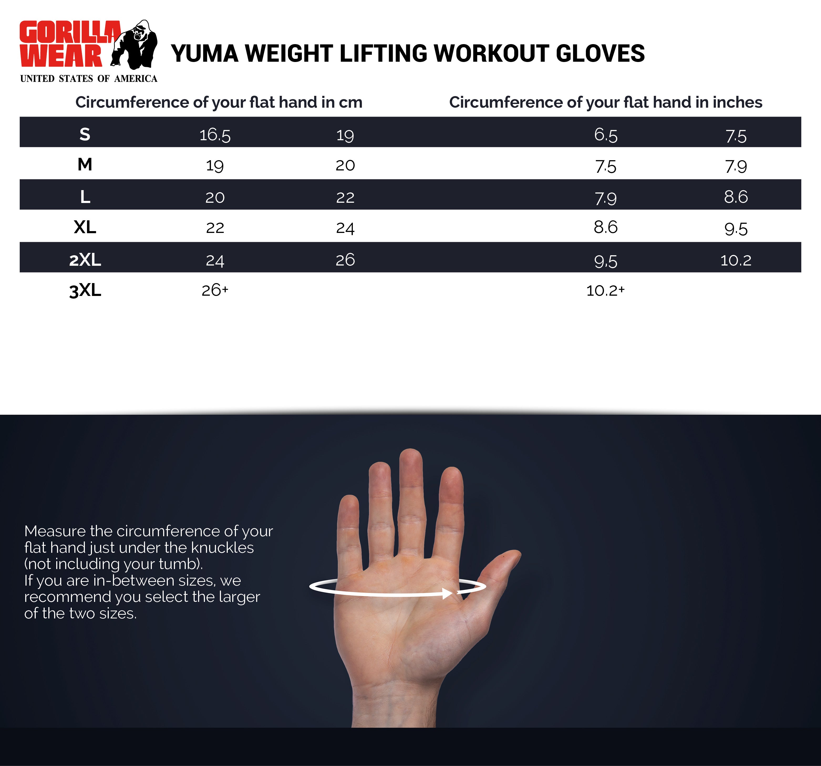 Yuma Weightlifting Workout Gloves, black