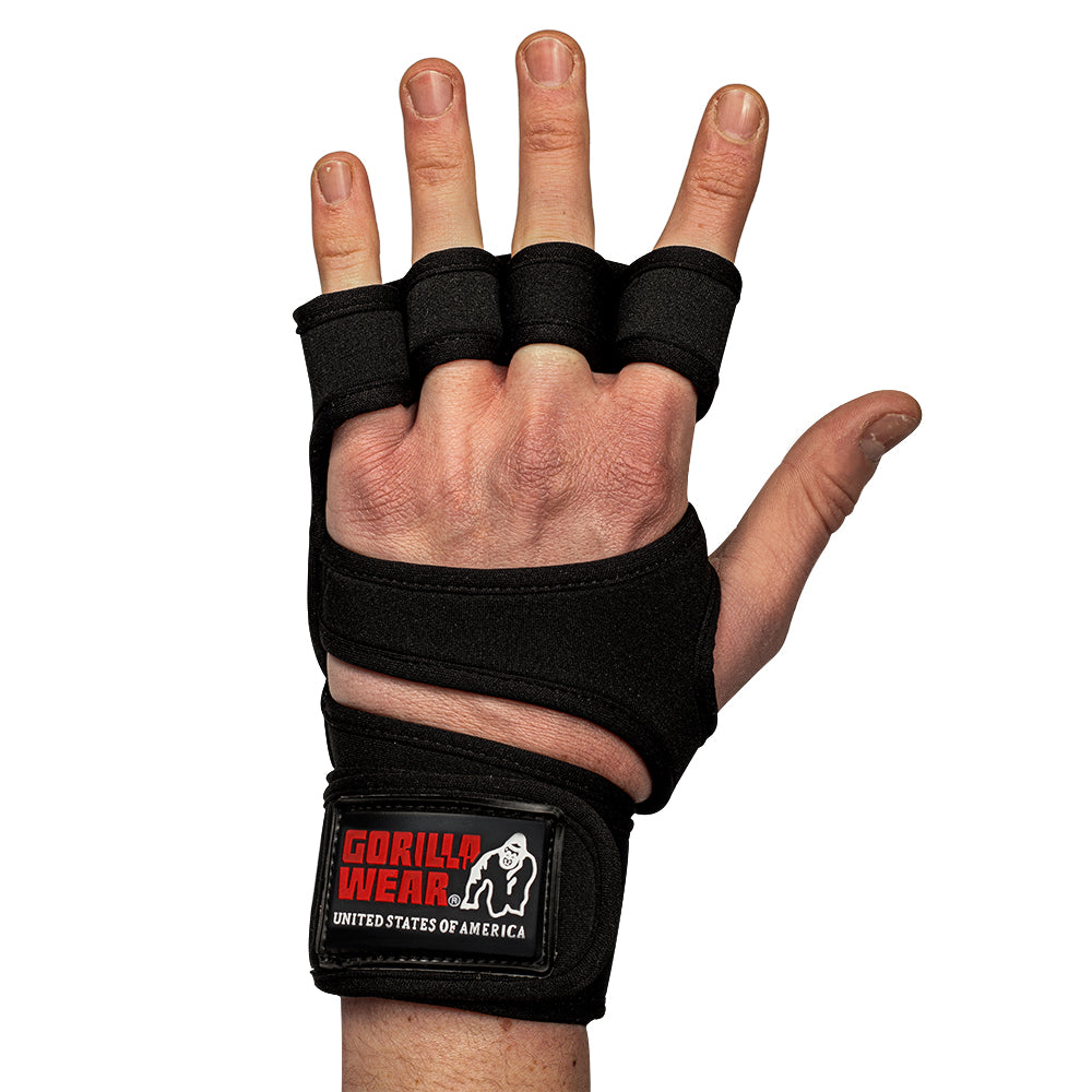 Yuma Weightlifting Workout Gloves, black