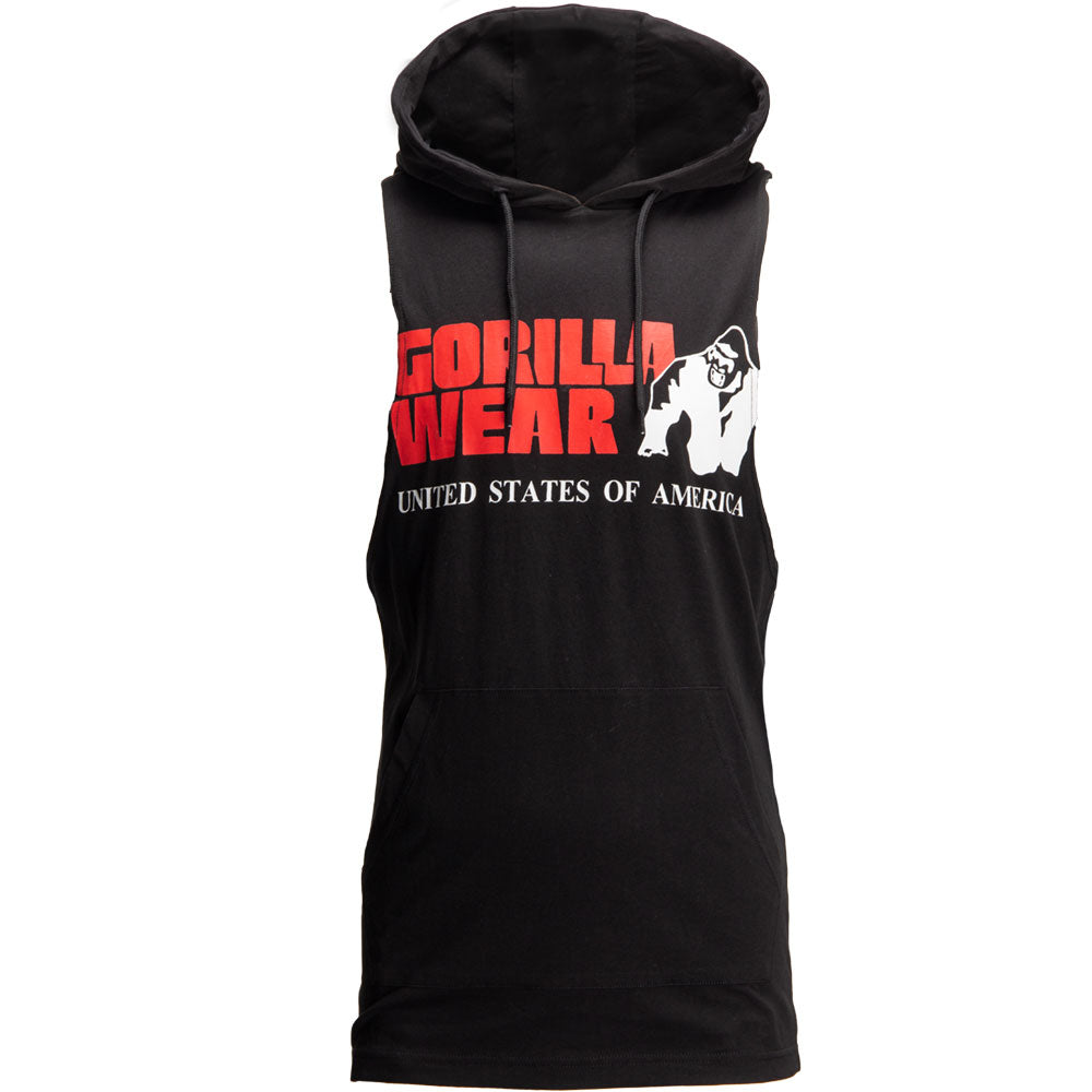 Rogers Hooded Tank Top, black