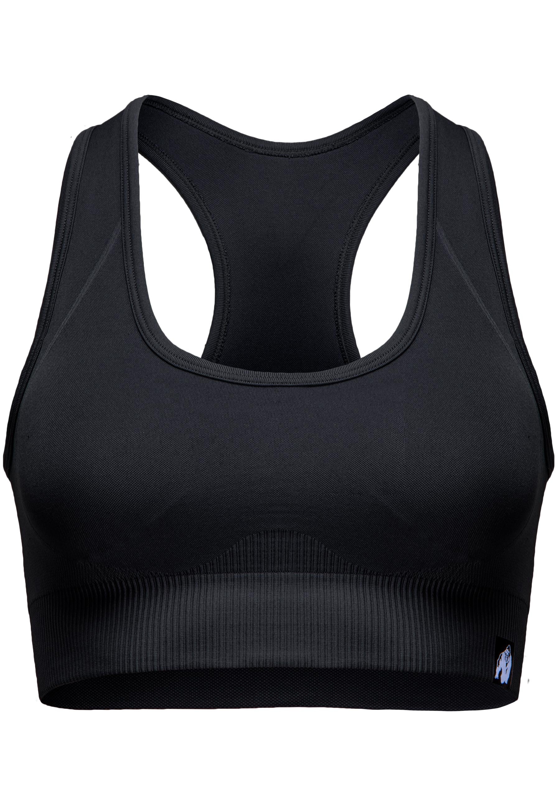 Yava Seamless Sport Bra, black