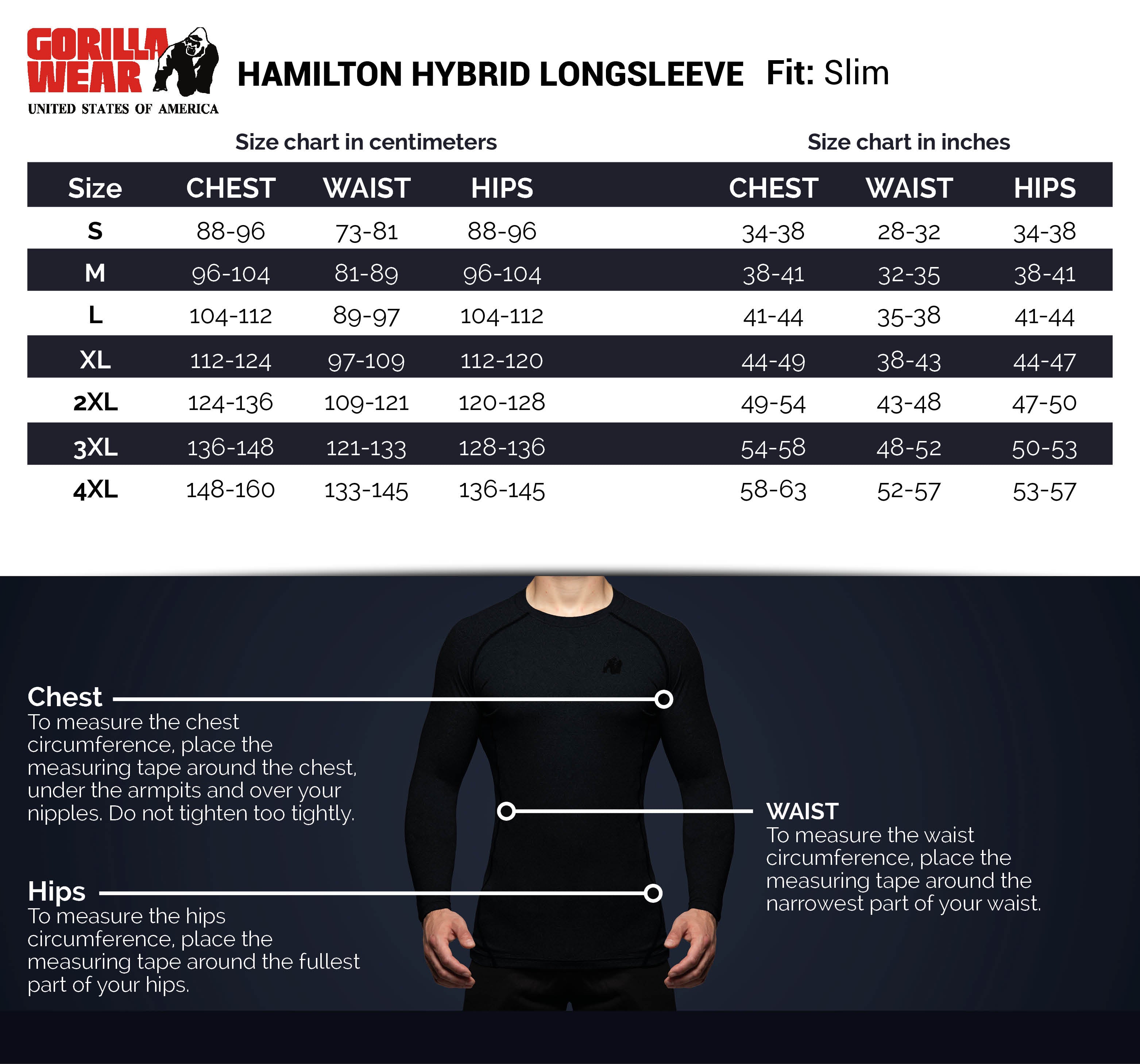 Hamilton Hybrid Long Sleeve, black