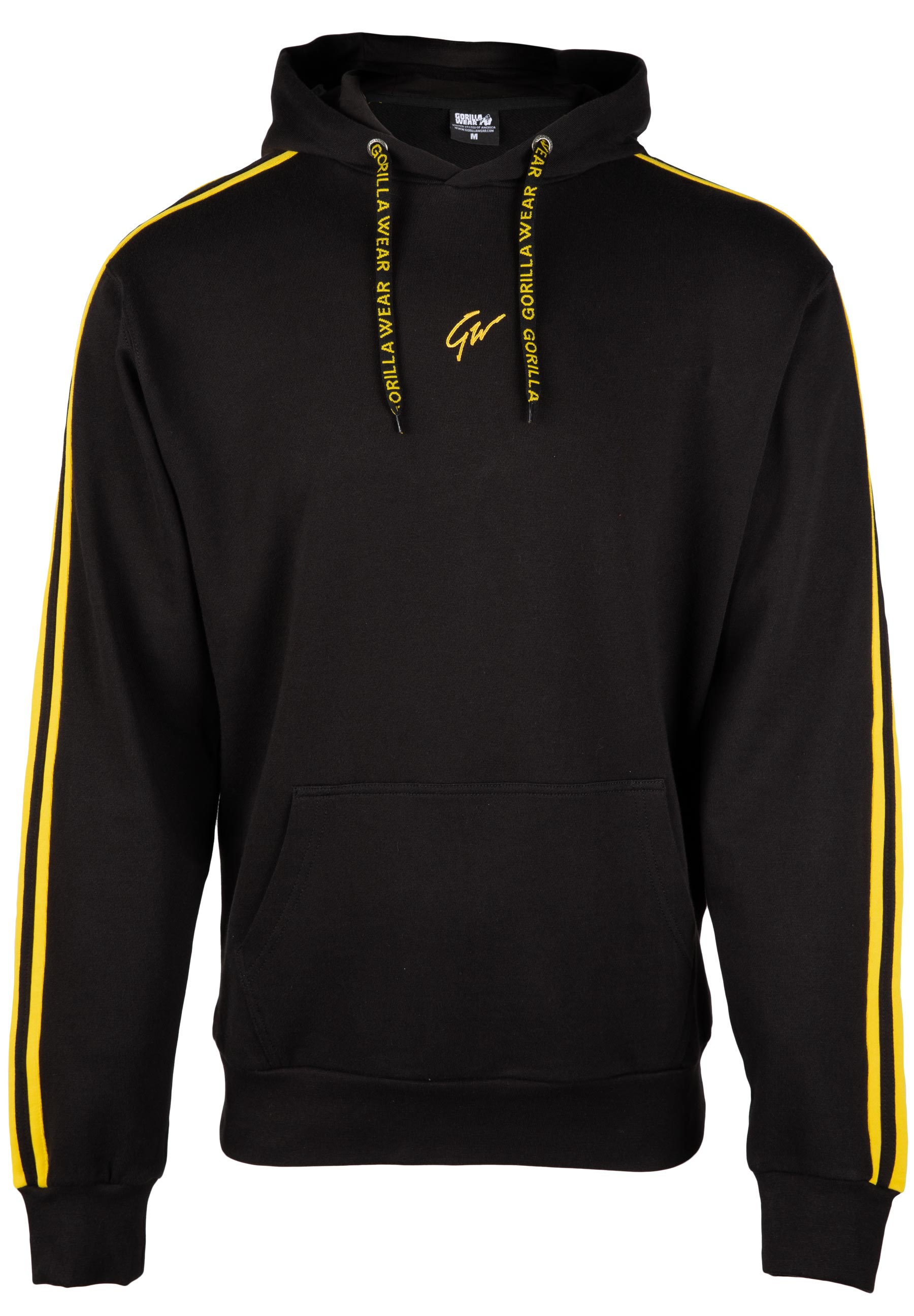 Banks Oversized Hoodie, black/yellow