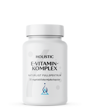 E-vitaminkomplex, 30 kapslar