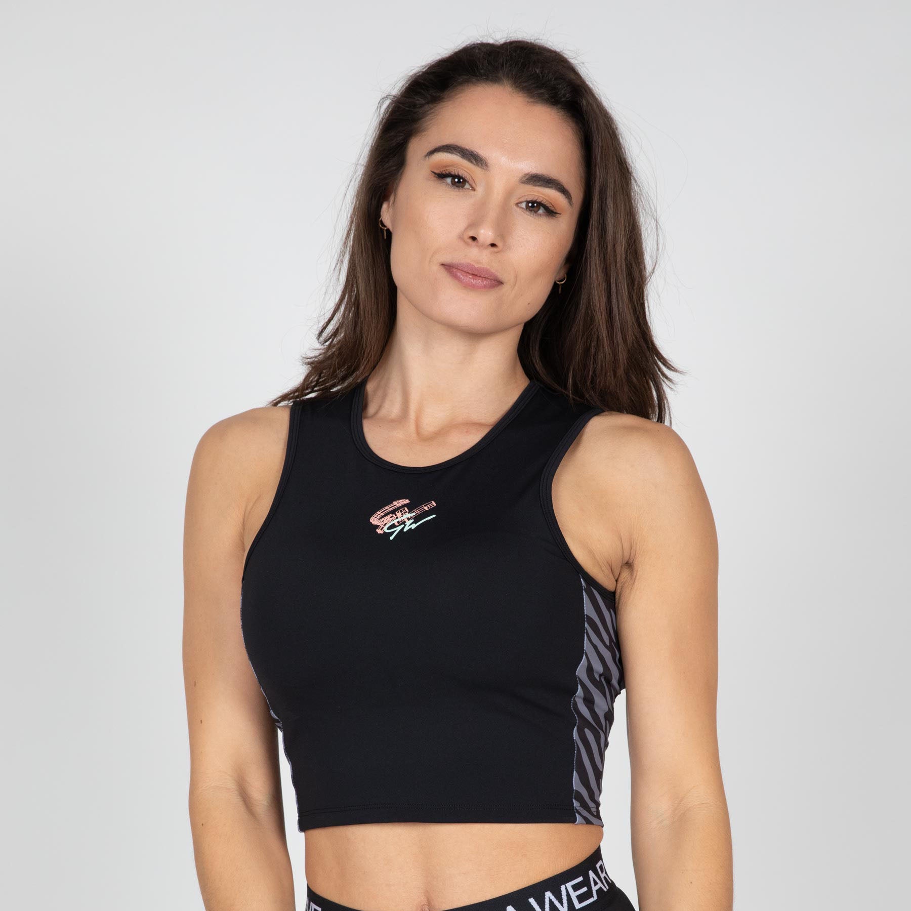 Zion Crop Top, black