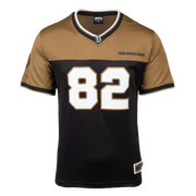 Trenton Football Jersey, black/gold