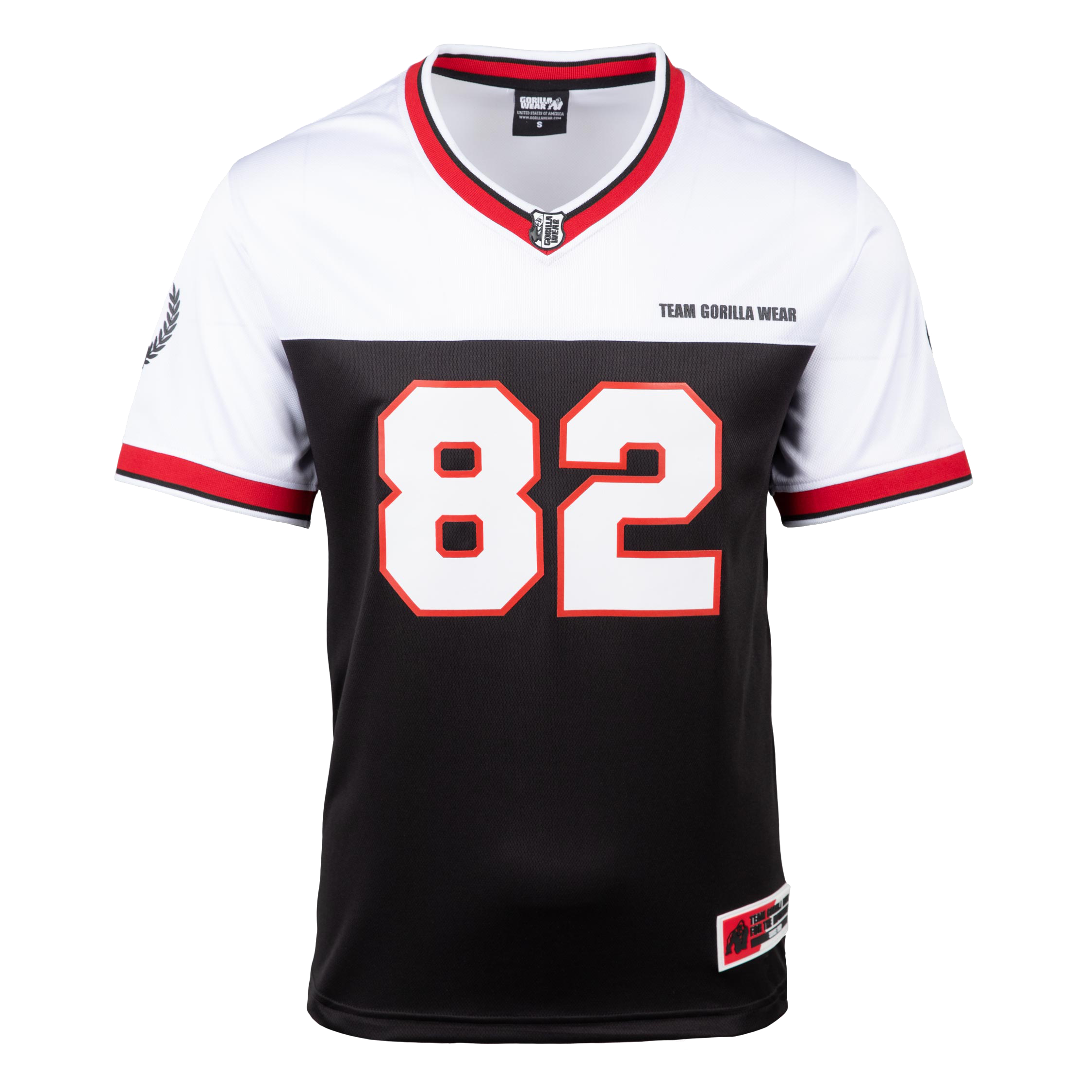 Trenton Football Jersey, black/white