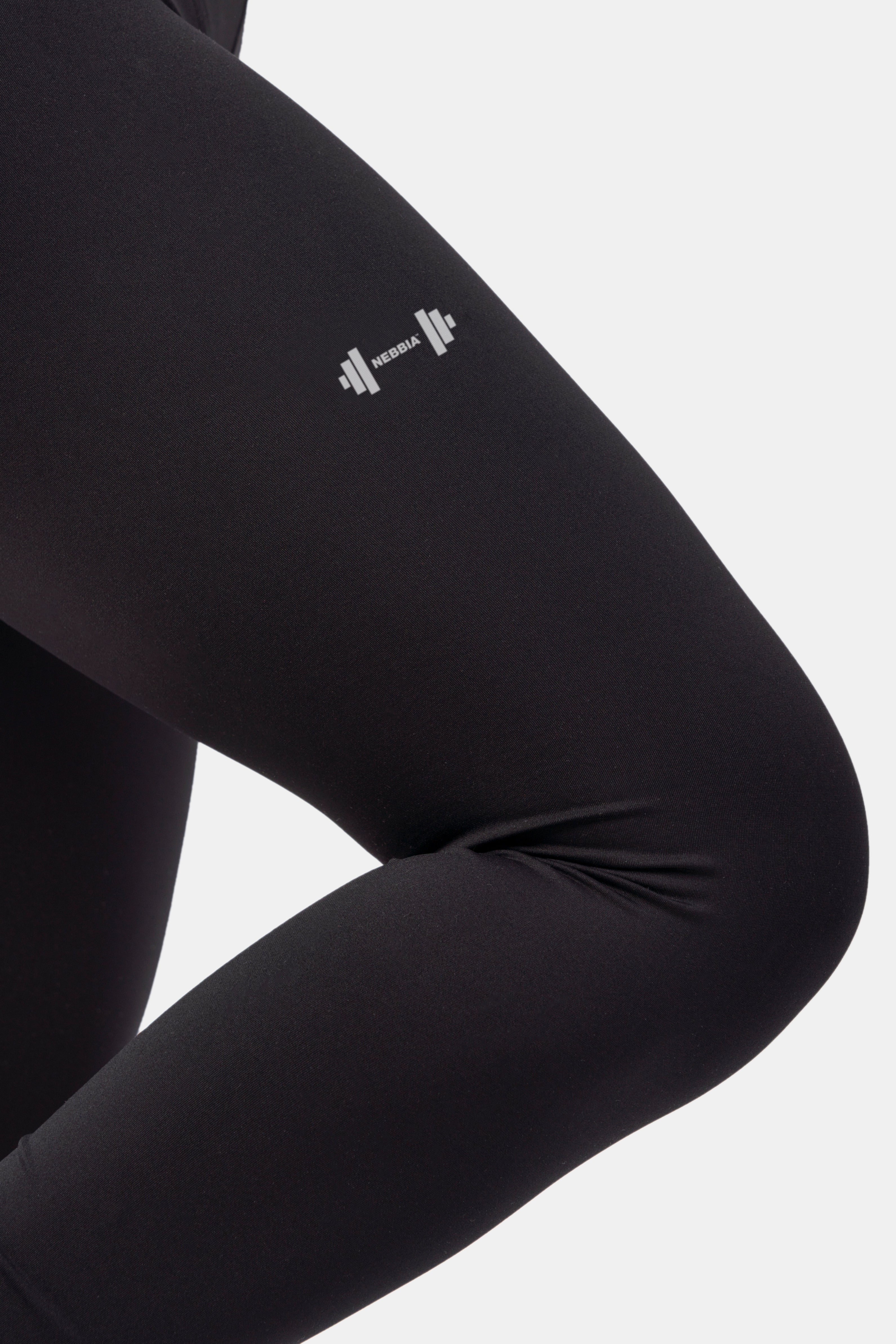 Classic High-Waist Performance Leggings, black