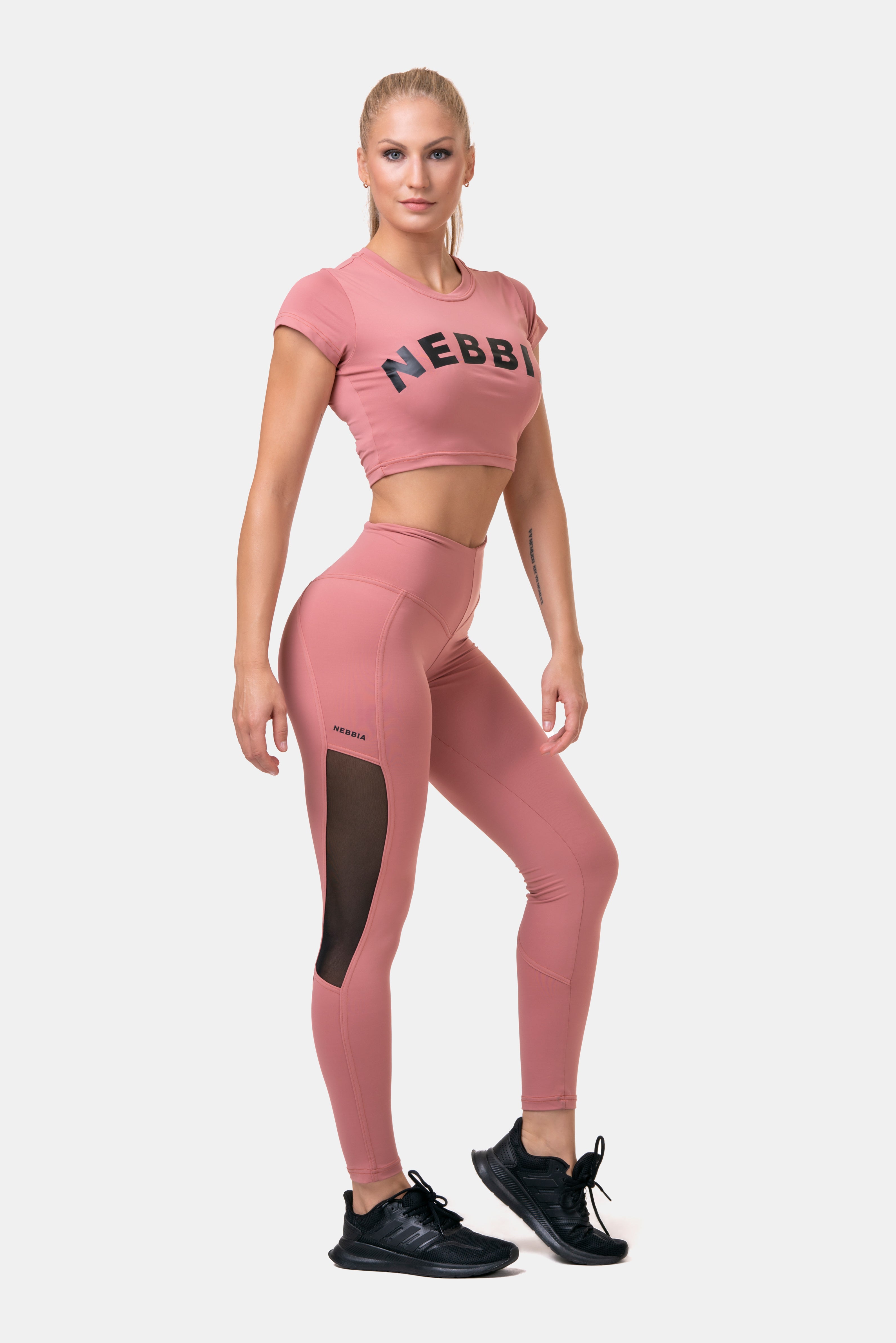 Sporty Crop Top, old rose