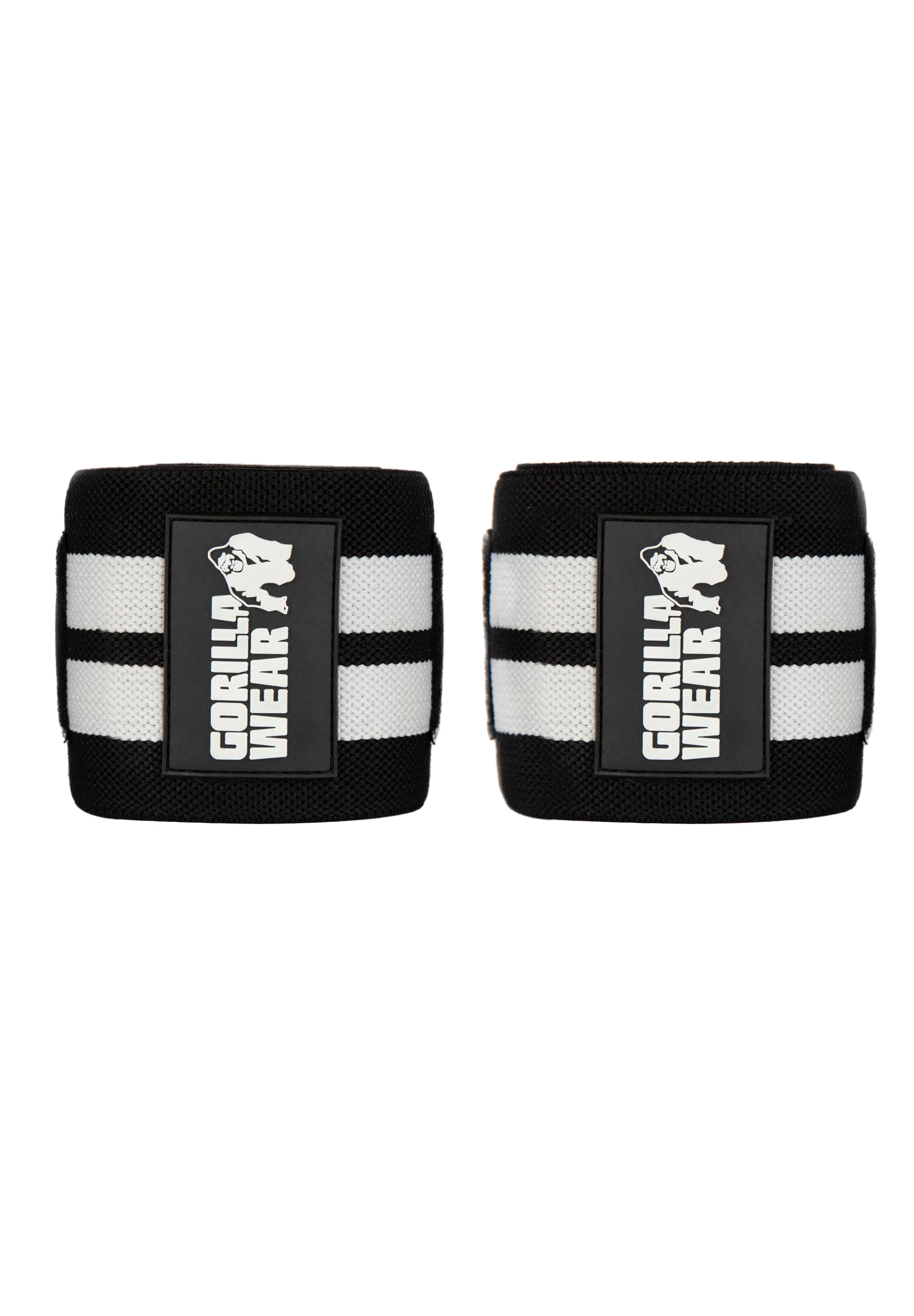 Elbow Wraps, black/white - 1,5 m