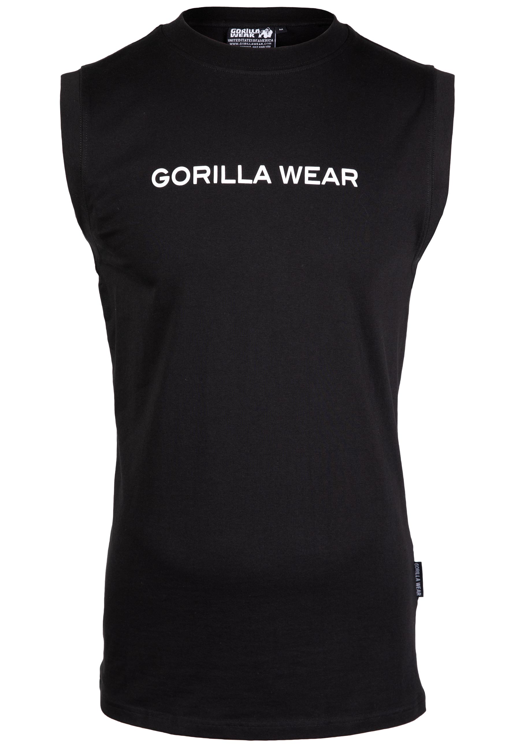 Sorrento Sleeveless T-Shirt, black