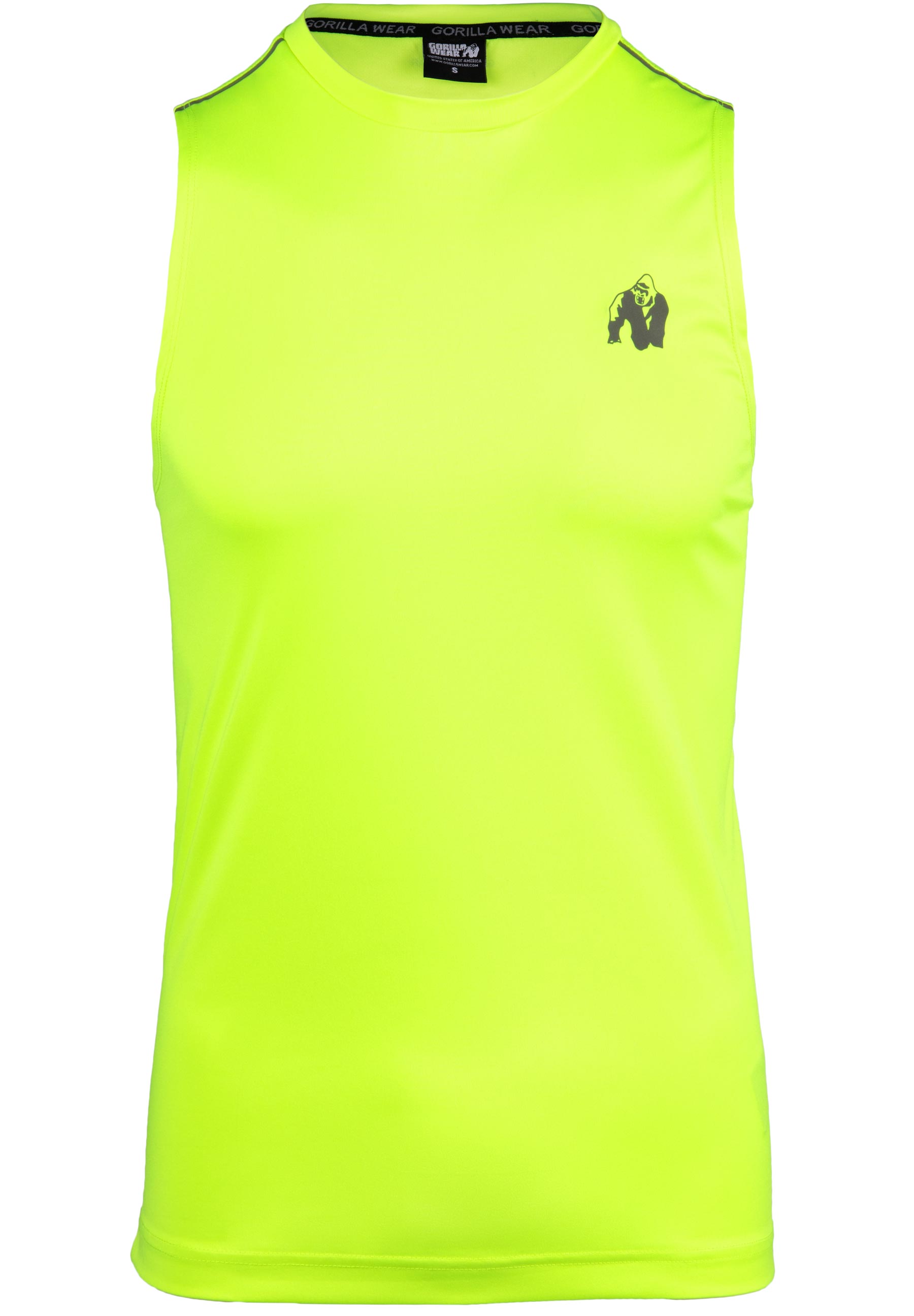 Washington Tank Top, neon yellow