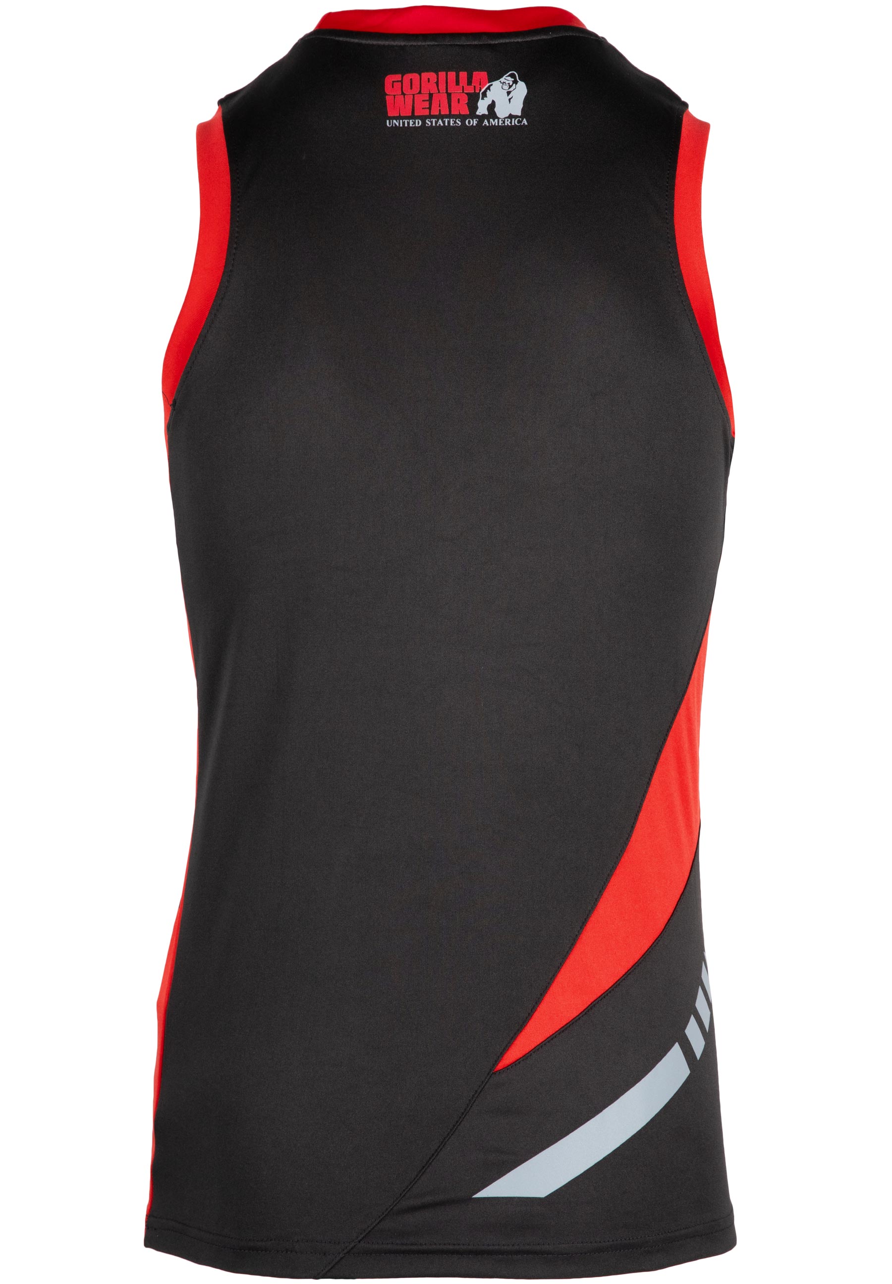 Hornell Tank Top, black/red