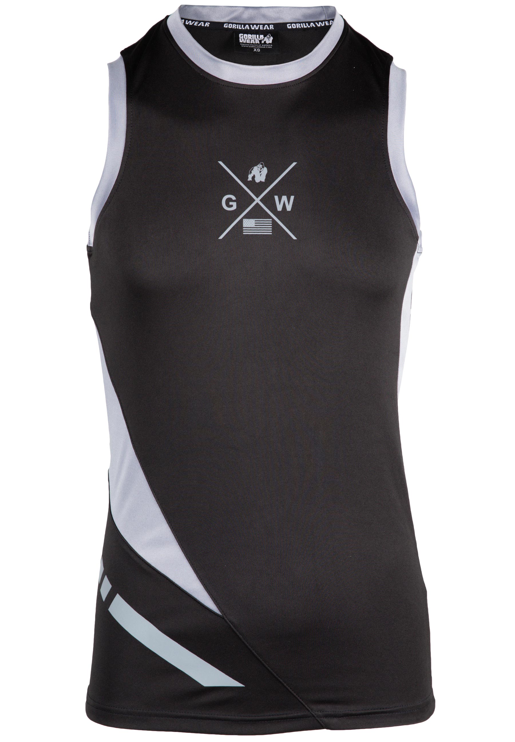 Hornell Tank Top, black/grey