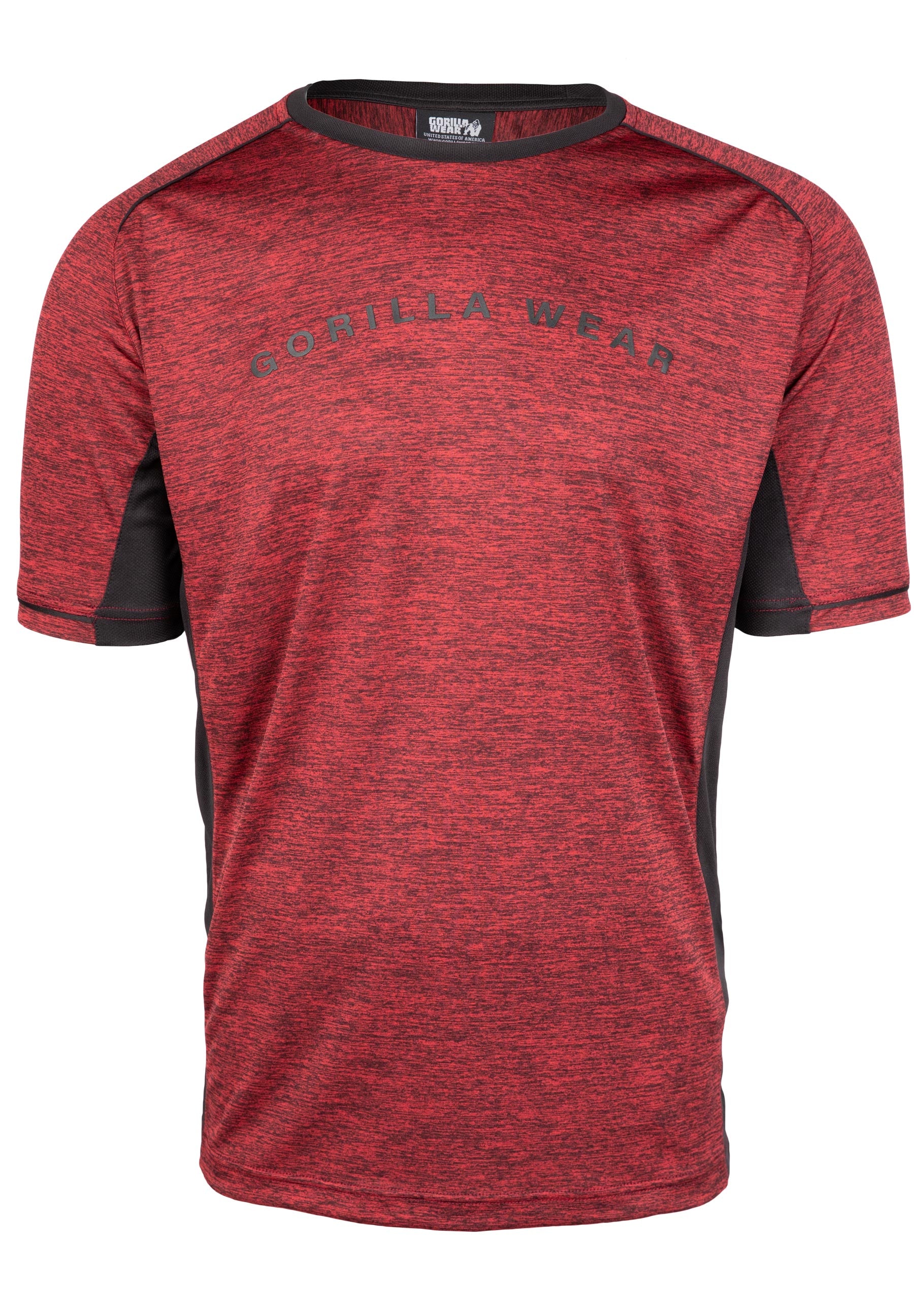 Fremont T-Shirt, burgundy red/black