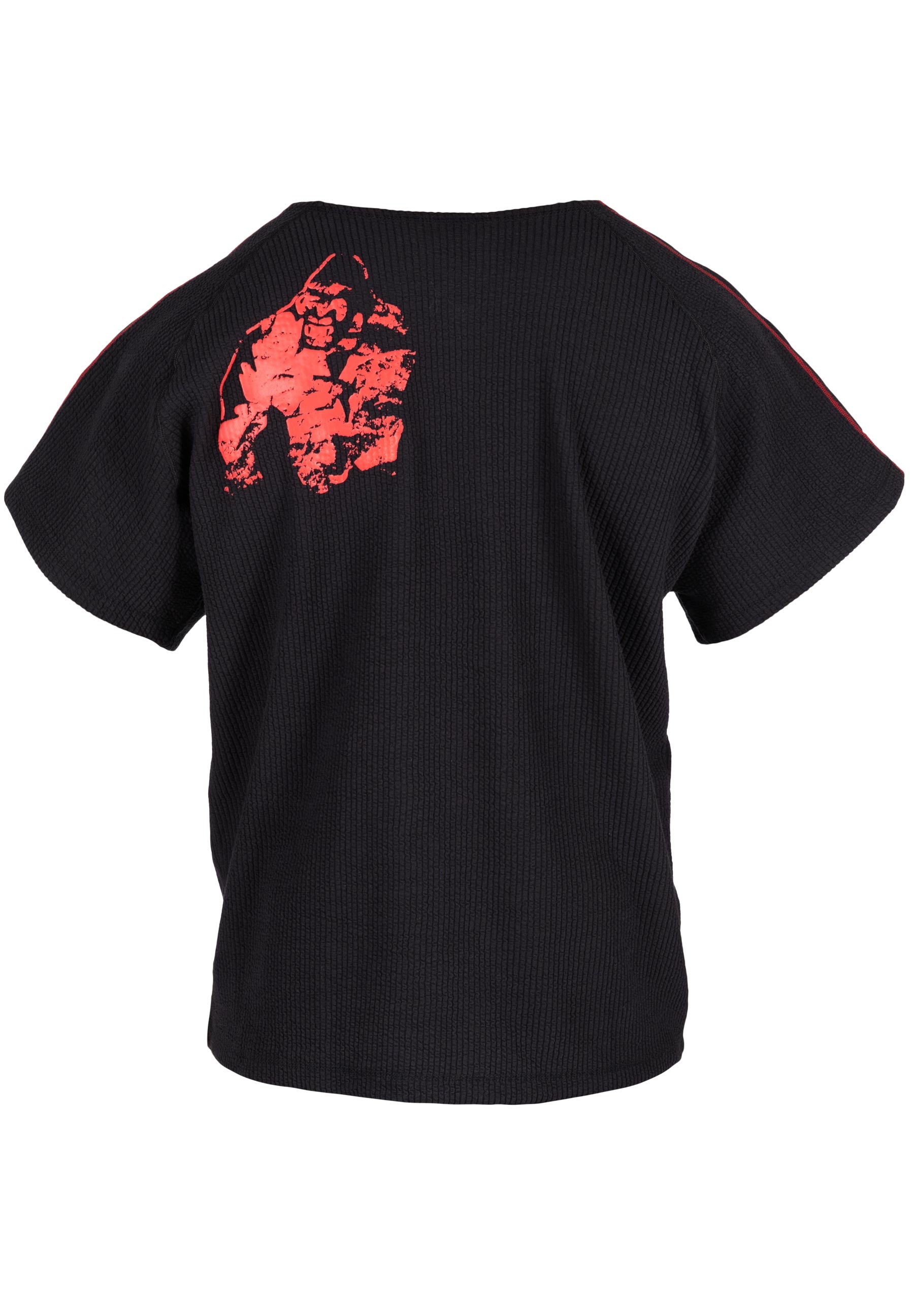 Buffalo Old School Workout Top, black/red