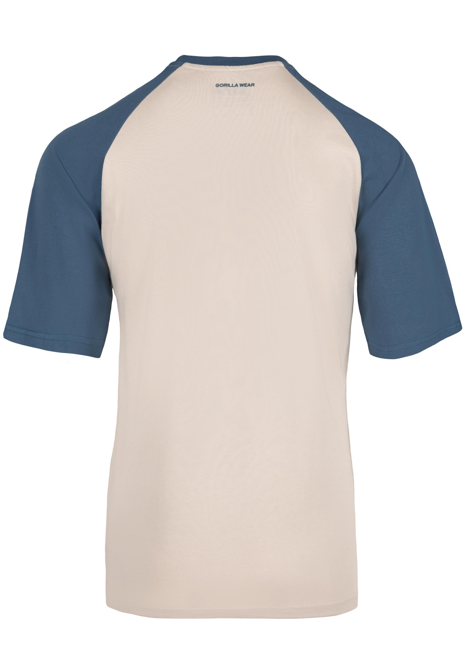 Logan Oversized T-Shirt, beige/blue