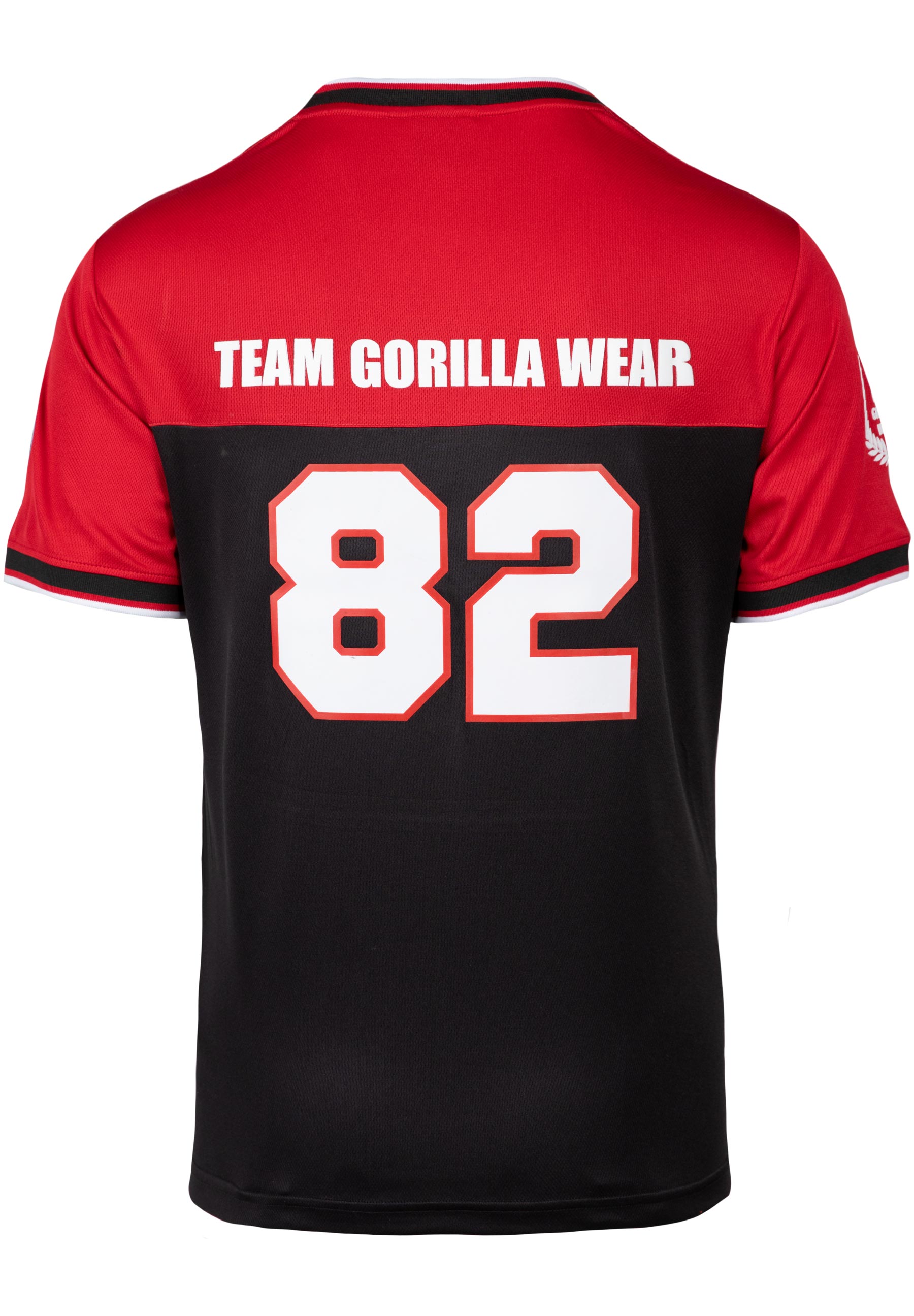 Trenton Football Jersey, black/red