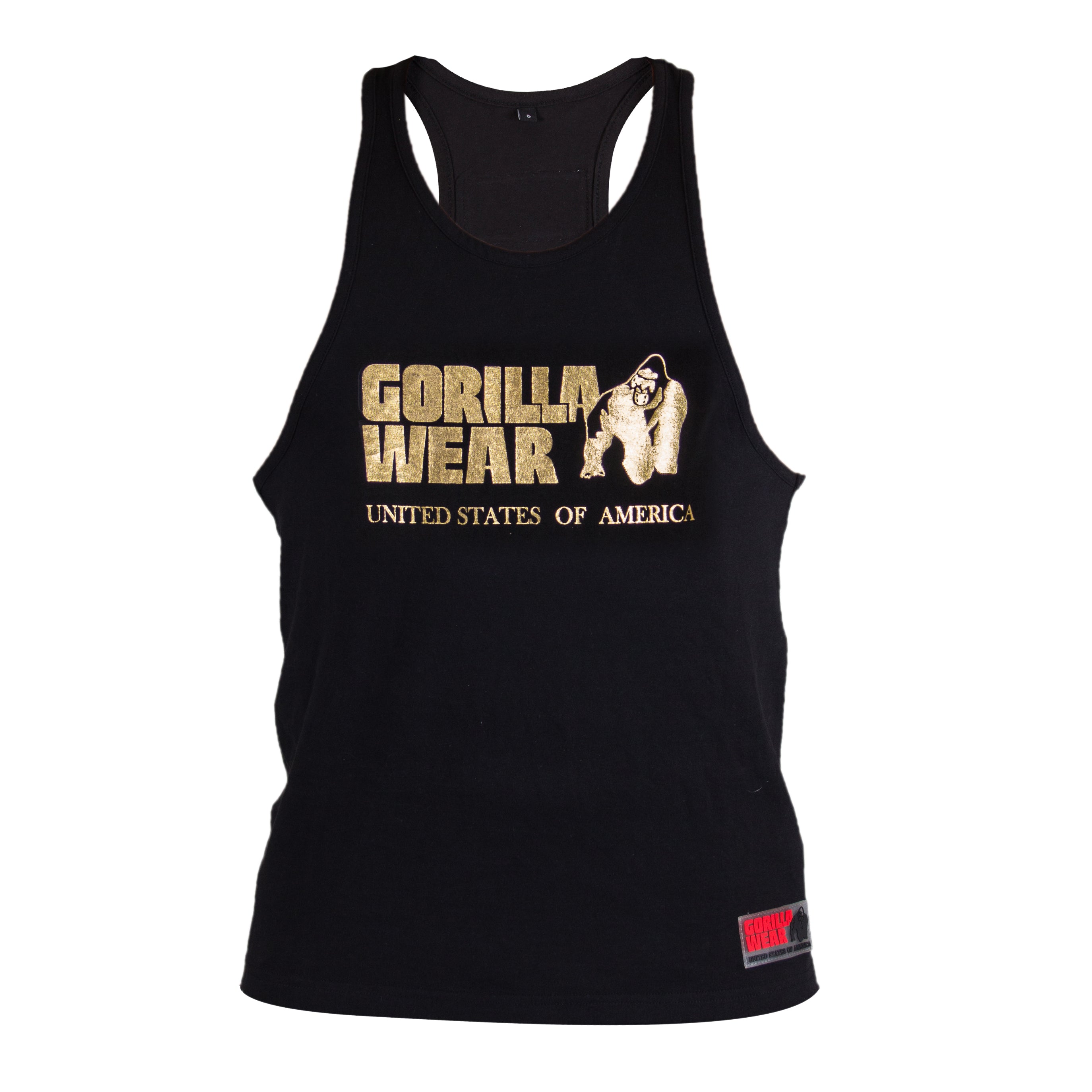 Classic Tank Top, black/gold