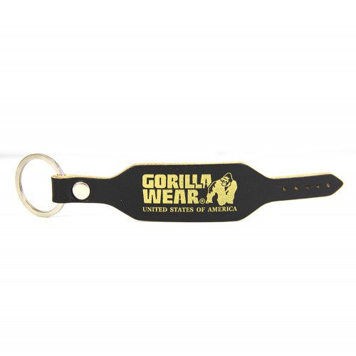 GW Keychain, black/gold