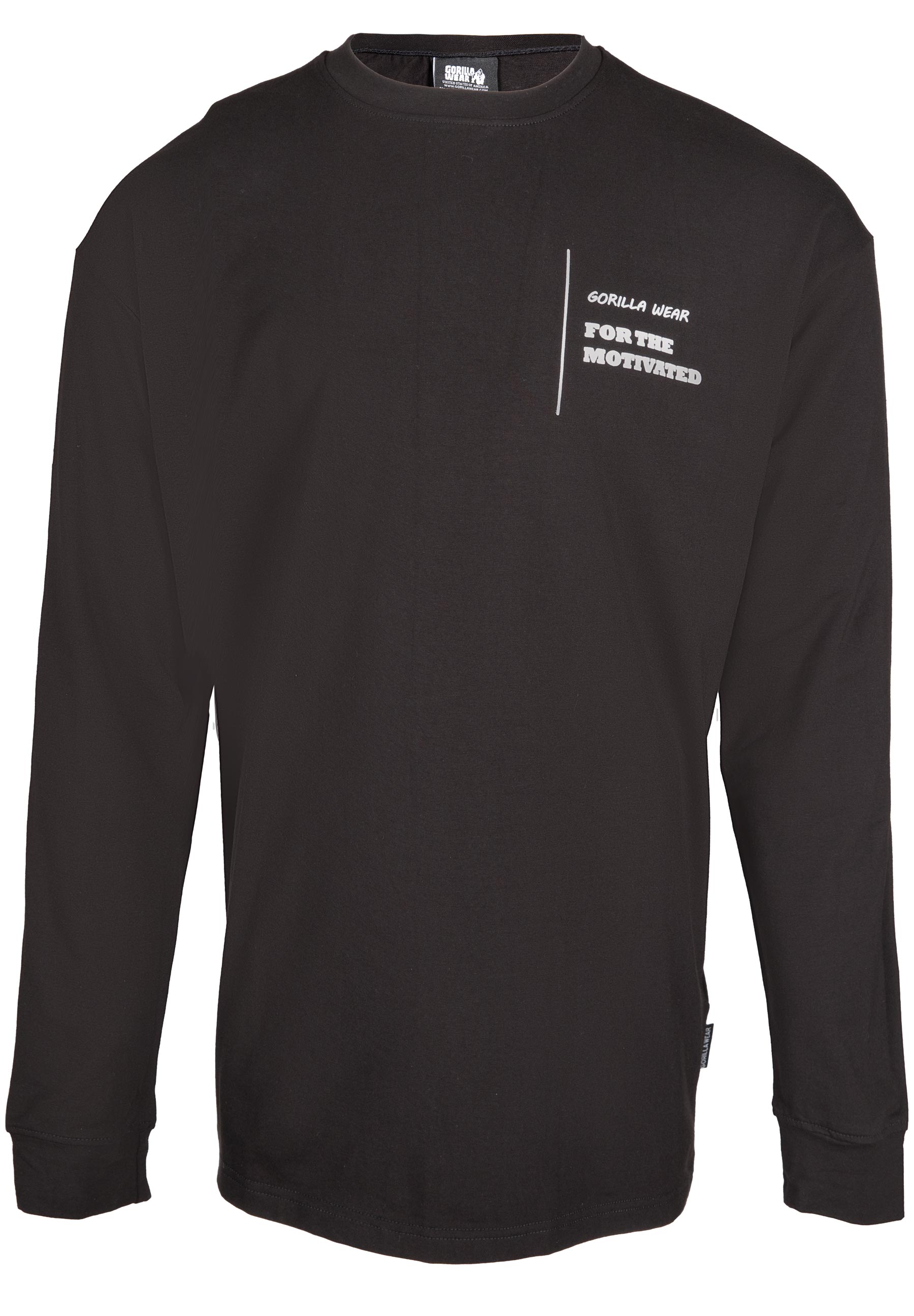 Boise Oversized Long Sleeve, black