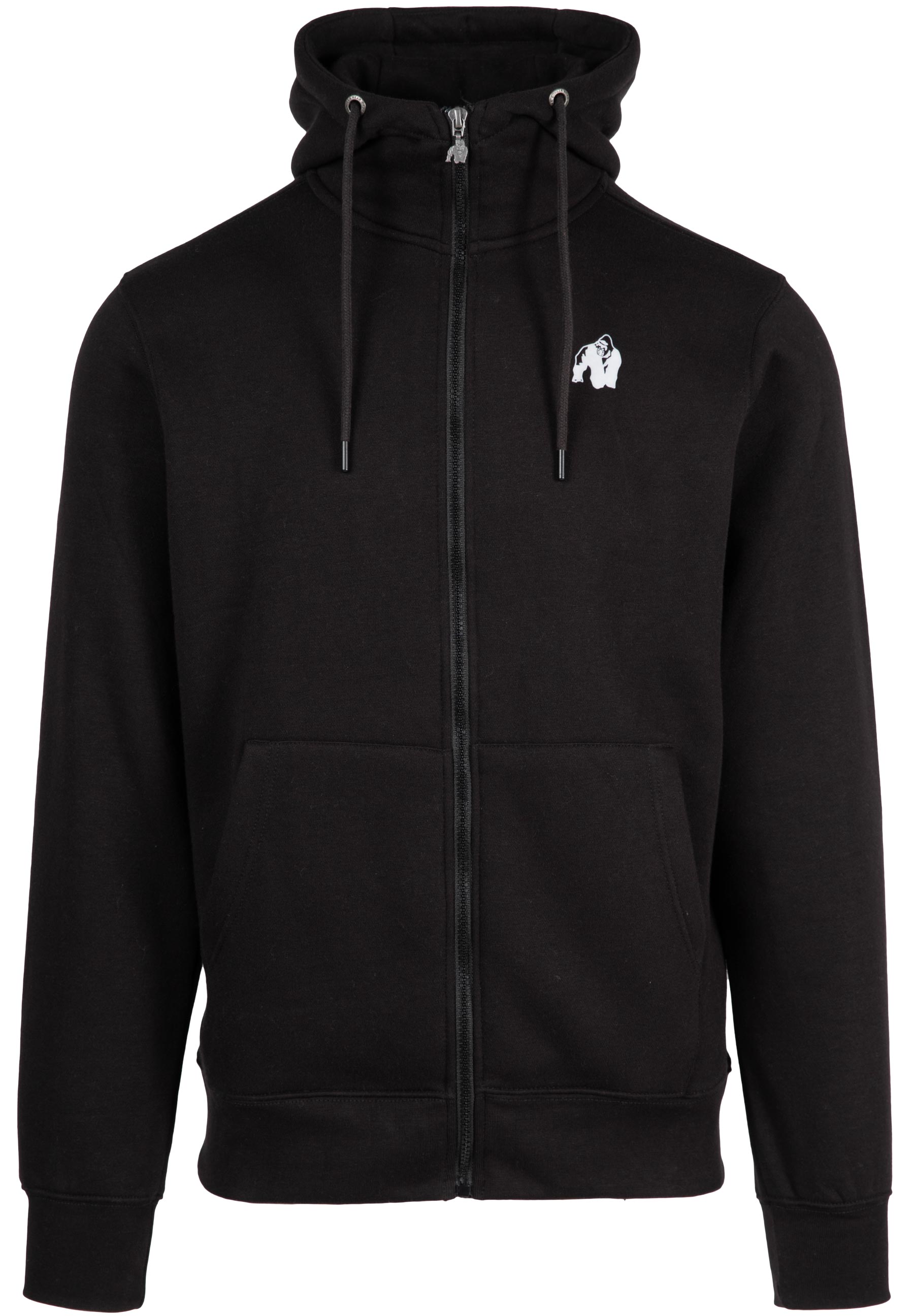 Kennewick Zipped Hoodie, black