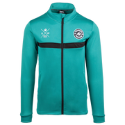 Vernon Track Jacket, teal green