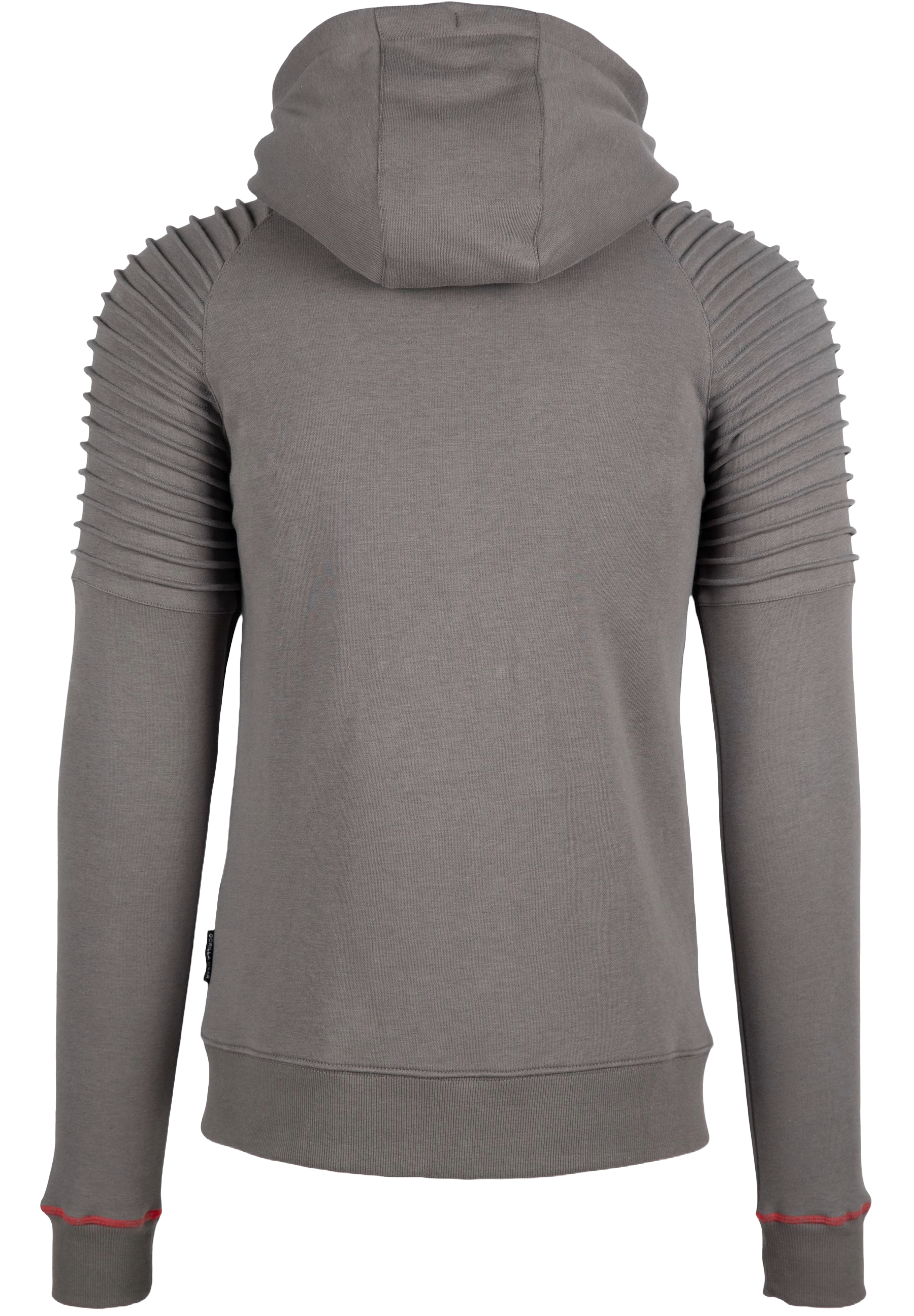 Georgia Zipped Hoodie, grey