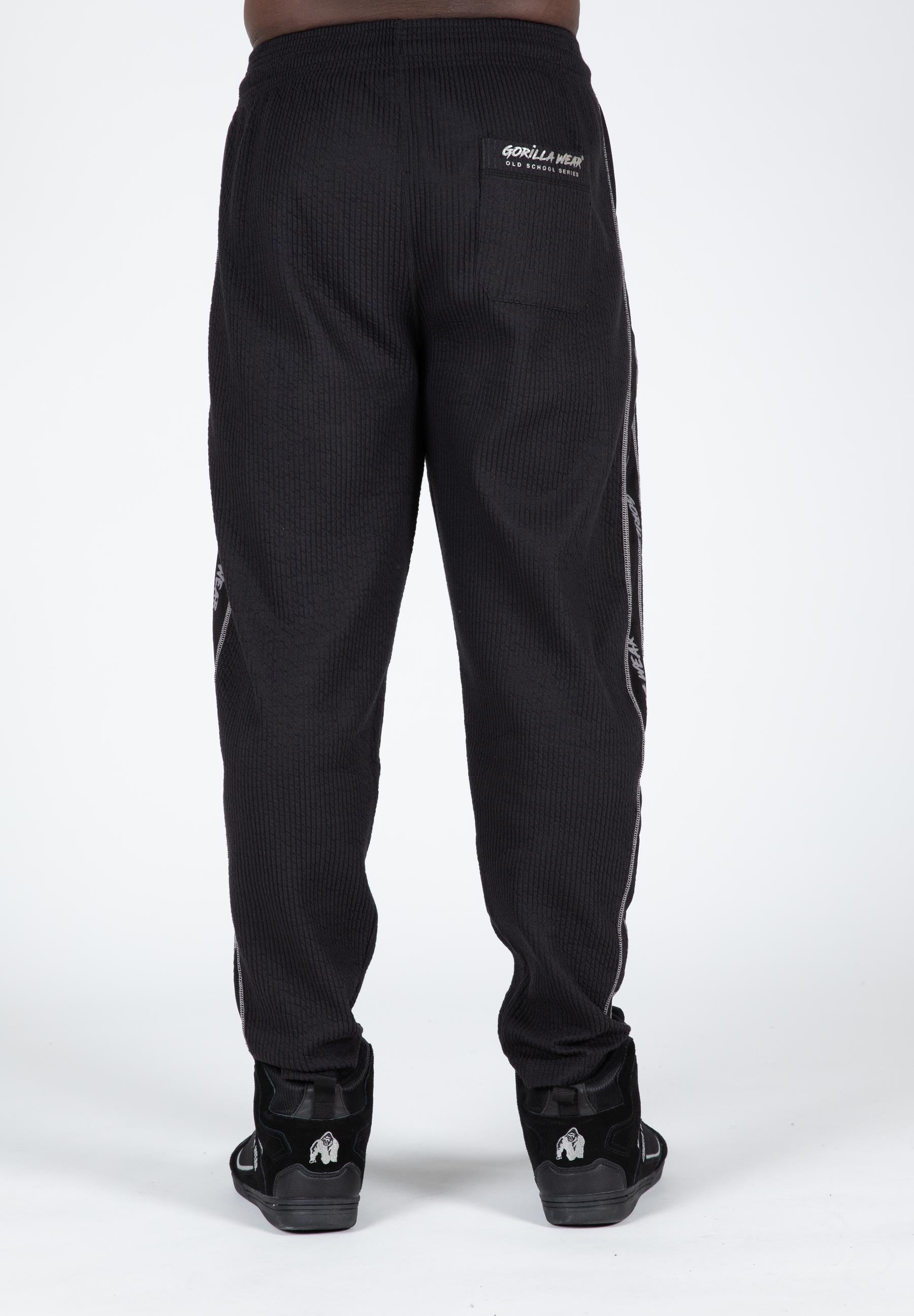 Buffalo Old School Workout Pants, black/grey