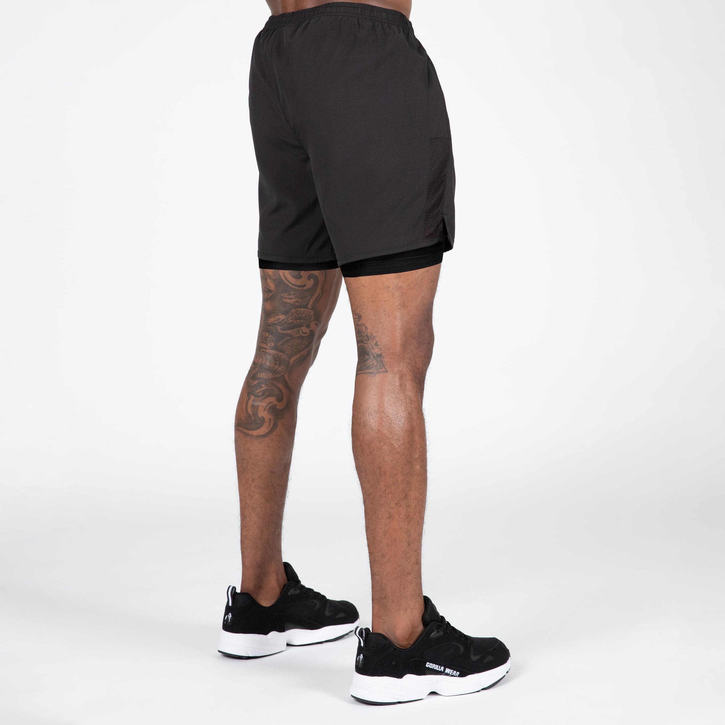 Modesto 2-In-1 Shorts, black