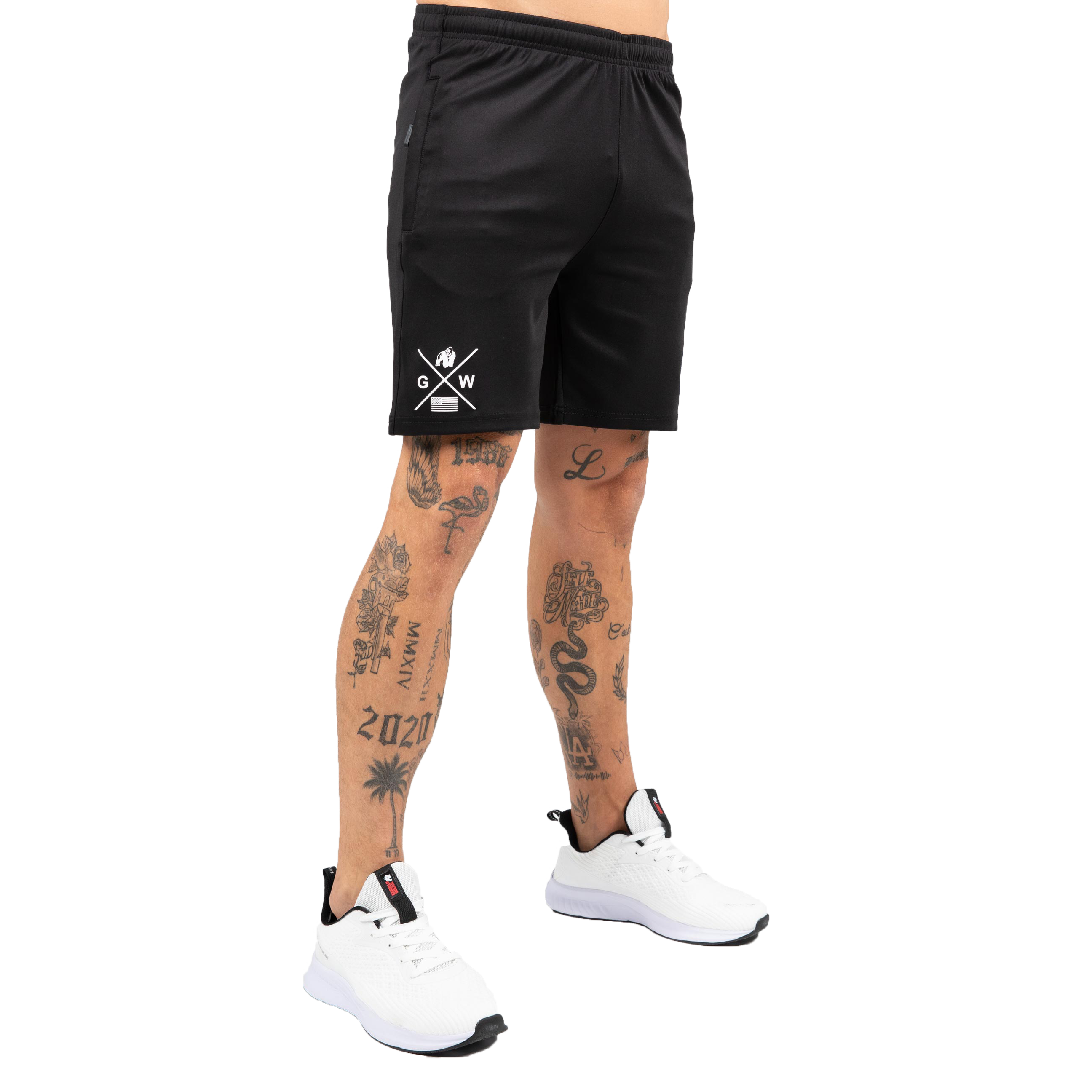 Vernon Track Shorts, black