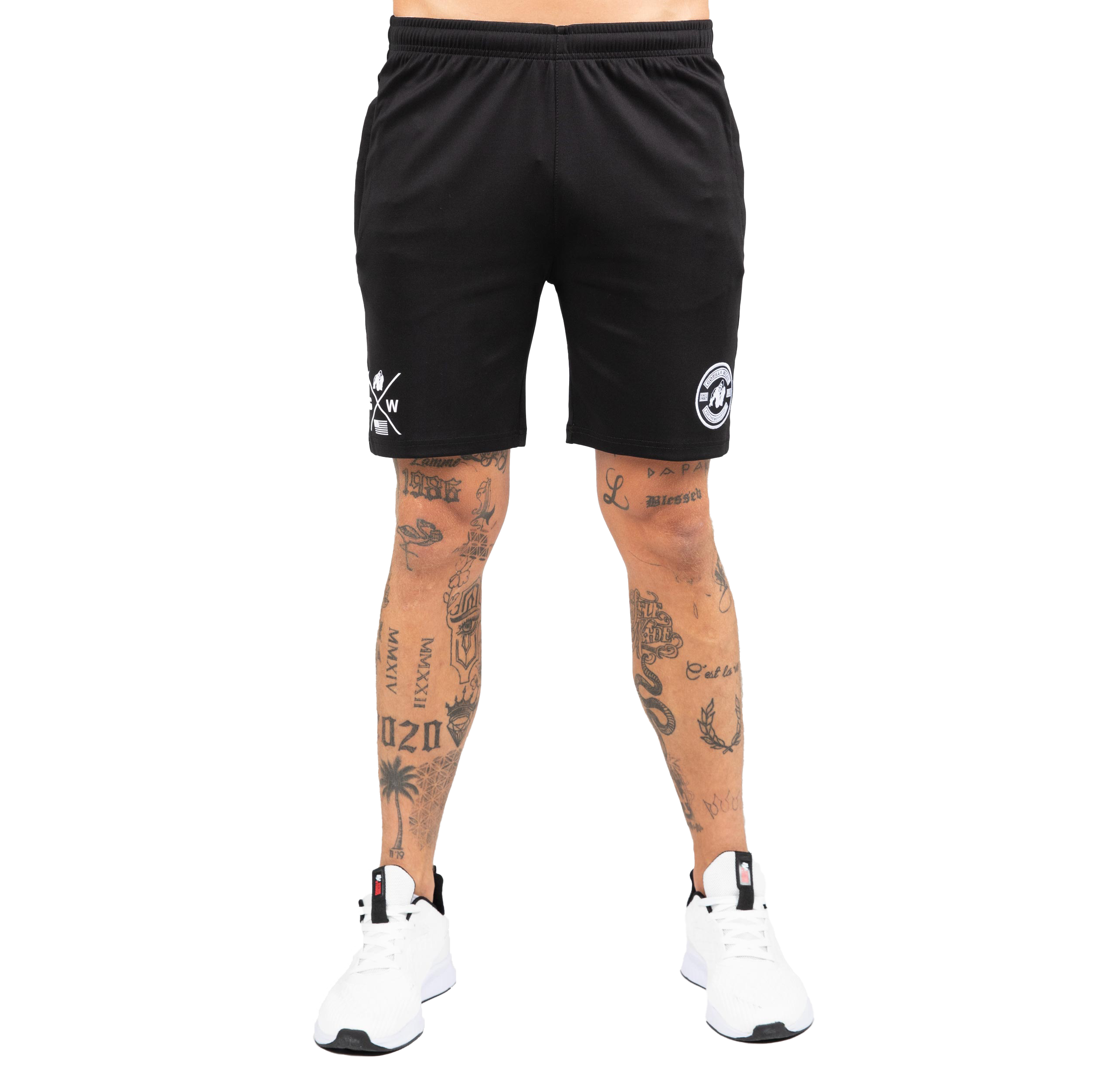 Vernon Track Shorts, black