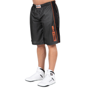 Wallace Mesh Shorts, grey/orange