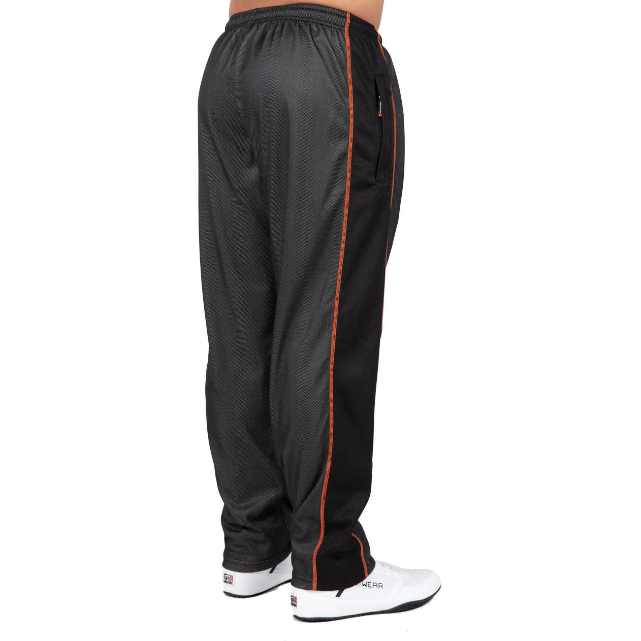 Wallace Mesh Pants, grey/orange