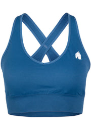 Hilton Seamless Sports Bra, blue