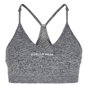 Quincy Seamless Sports Bra, grey melange