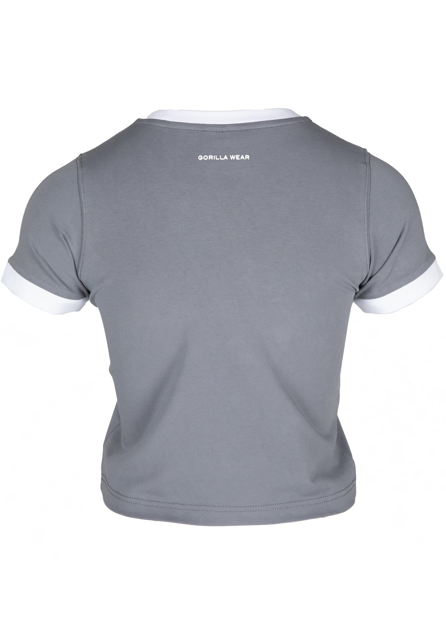 New Orleans Cropped T-Shirt, grey