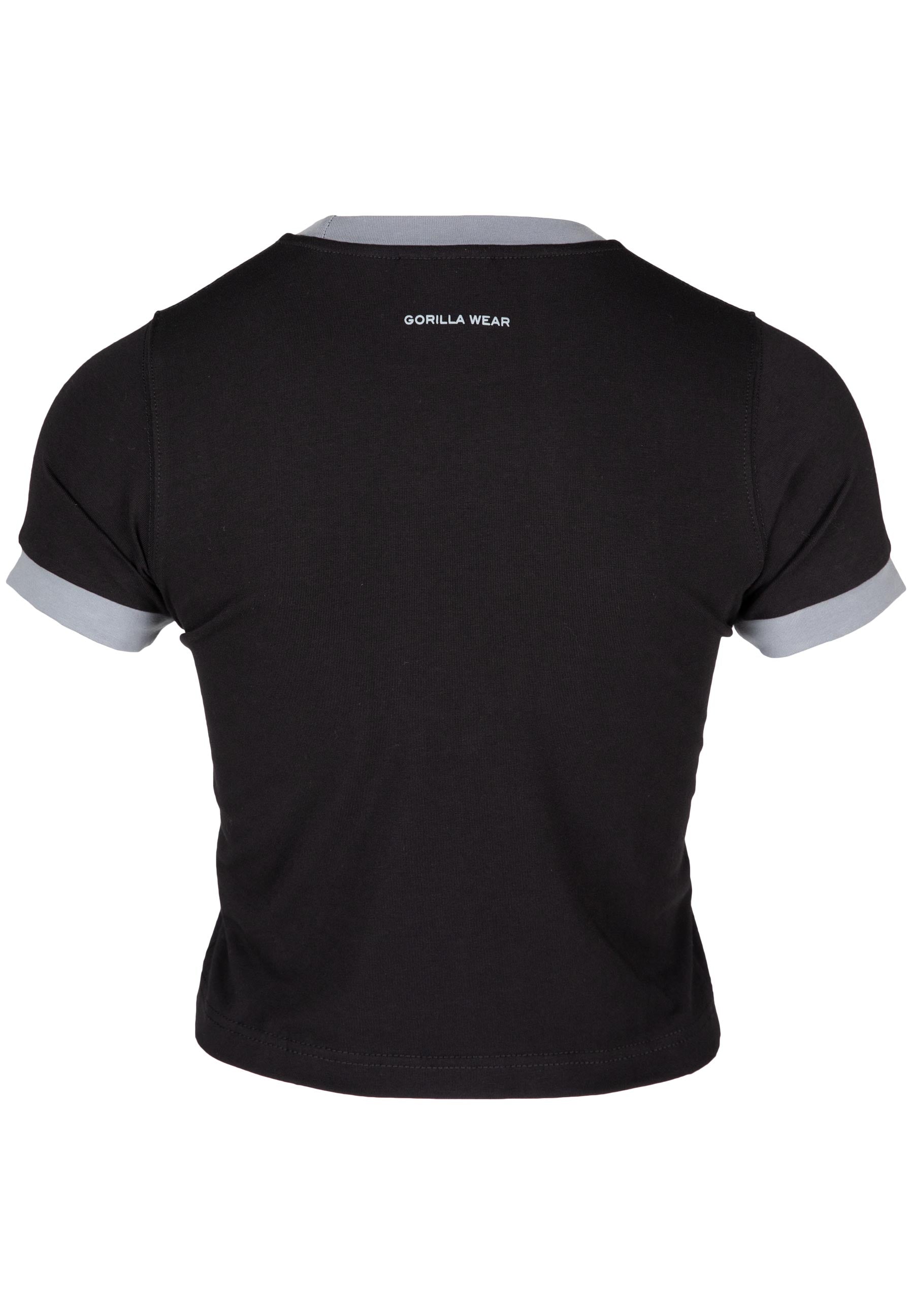 New Orleans Cropped T-Shirt, black